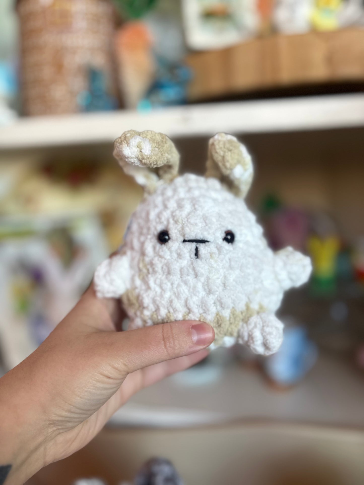 Small Bunny & Chick Plushies - handmade by Nana