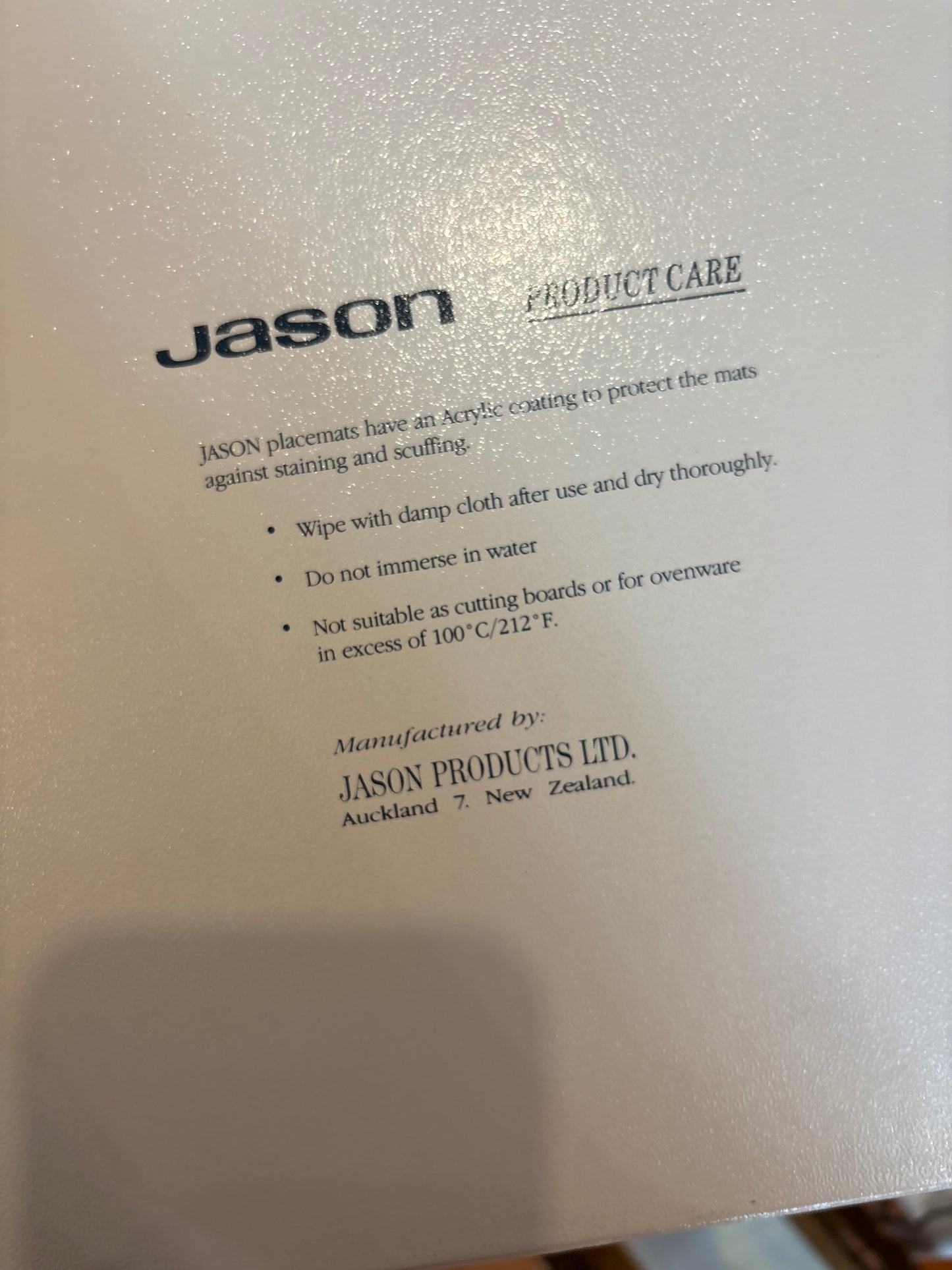 Set of 6 Jason Cork board Placemats - Ontario Mills Pictures