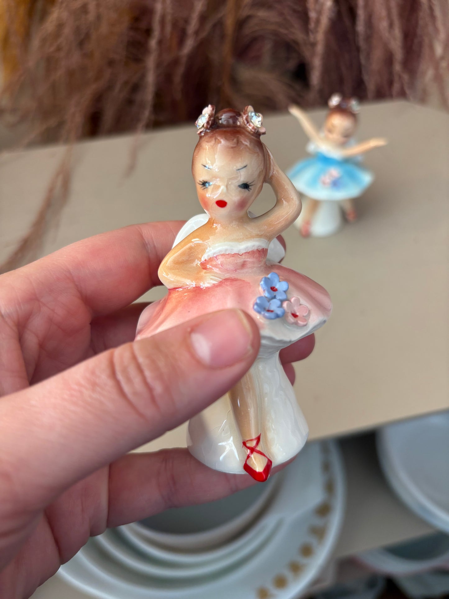 Ballerina Salt & Pepper Shakers - made in Japan