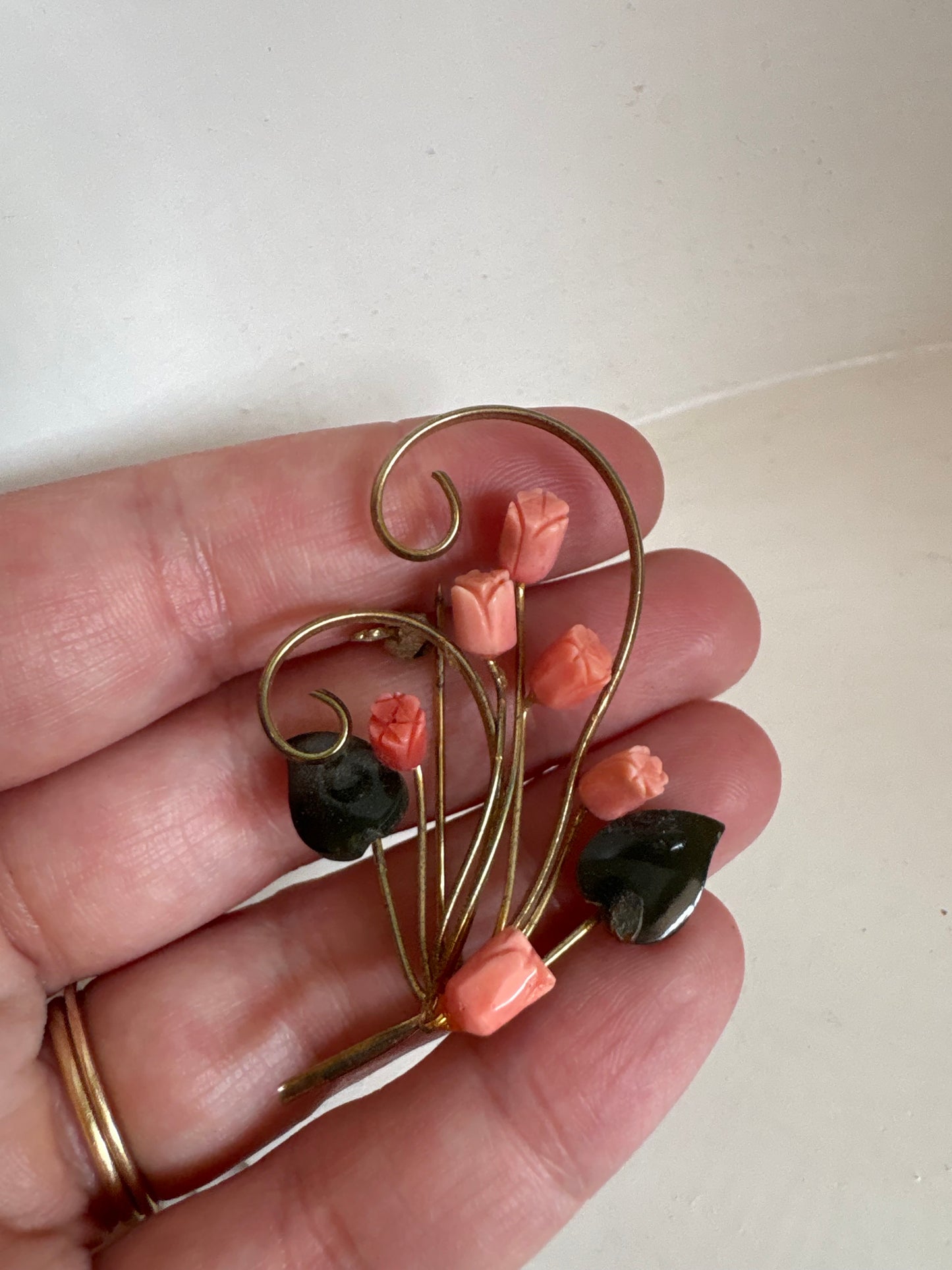 Brooch #14 - tulips