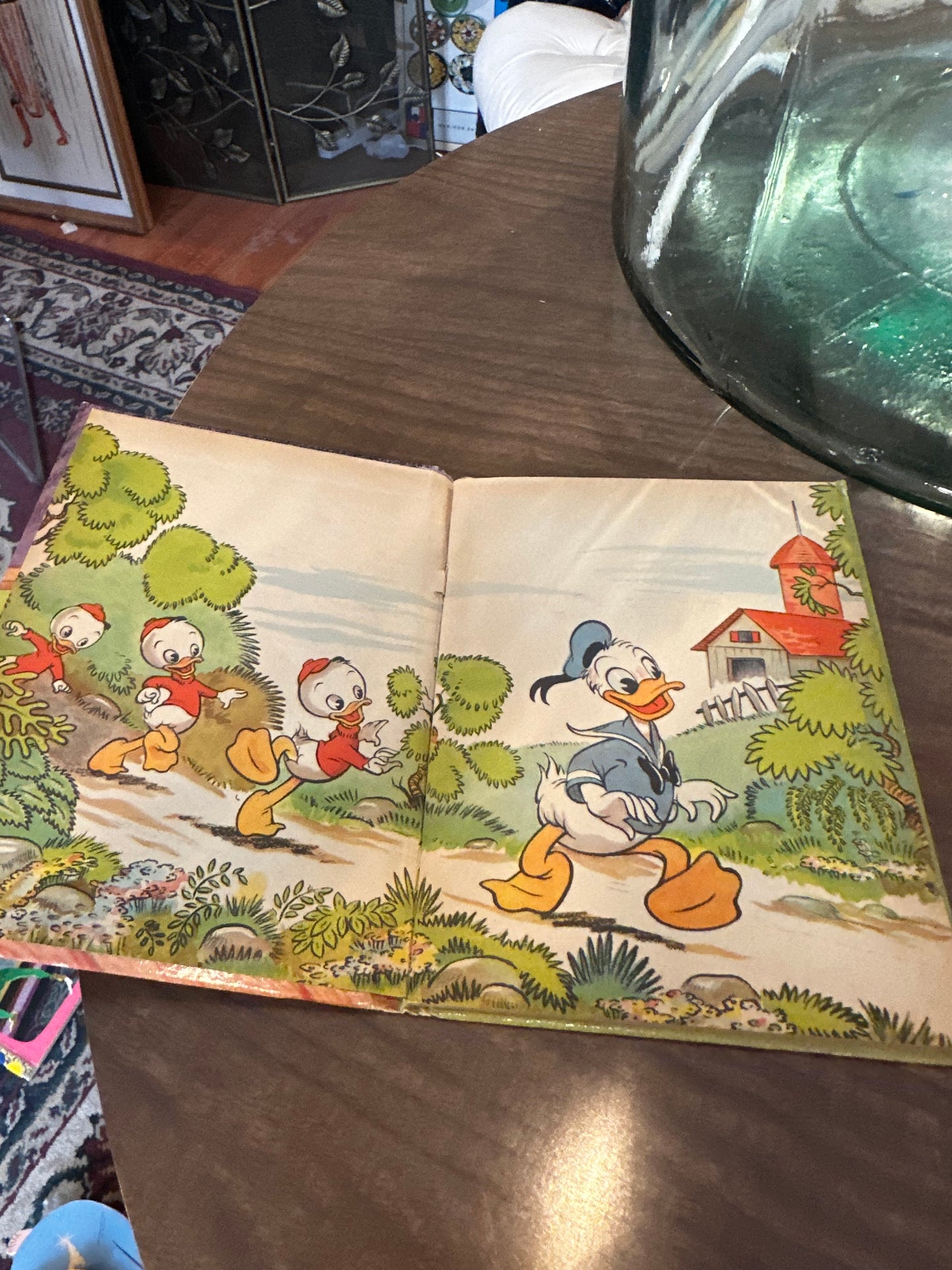 Vintage Donald Duck Bringing Up The Boys 1948 Walt Disney Story Hour Series