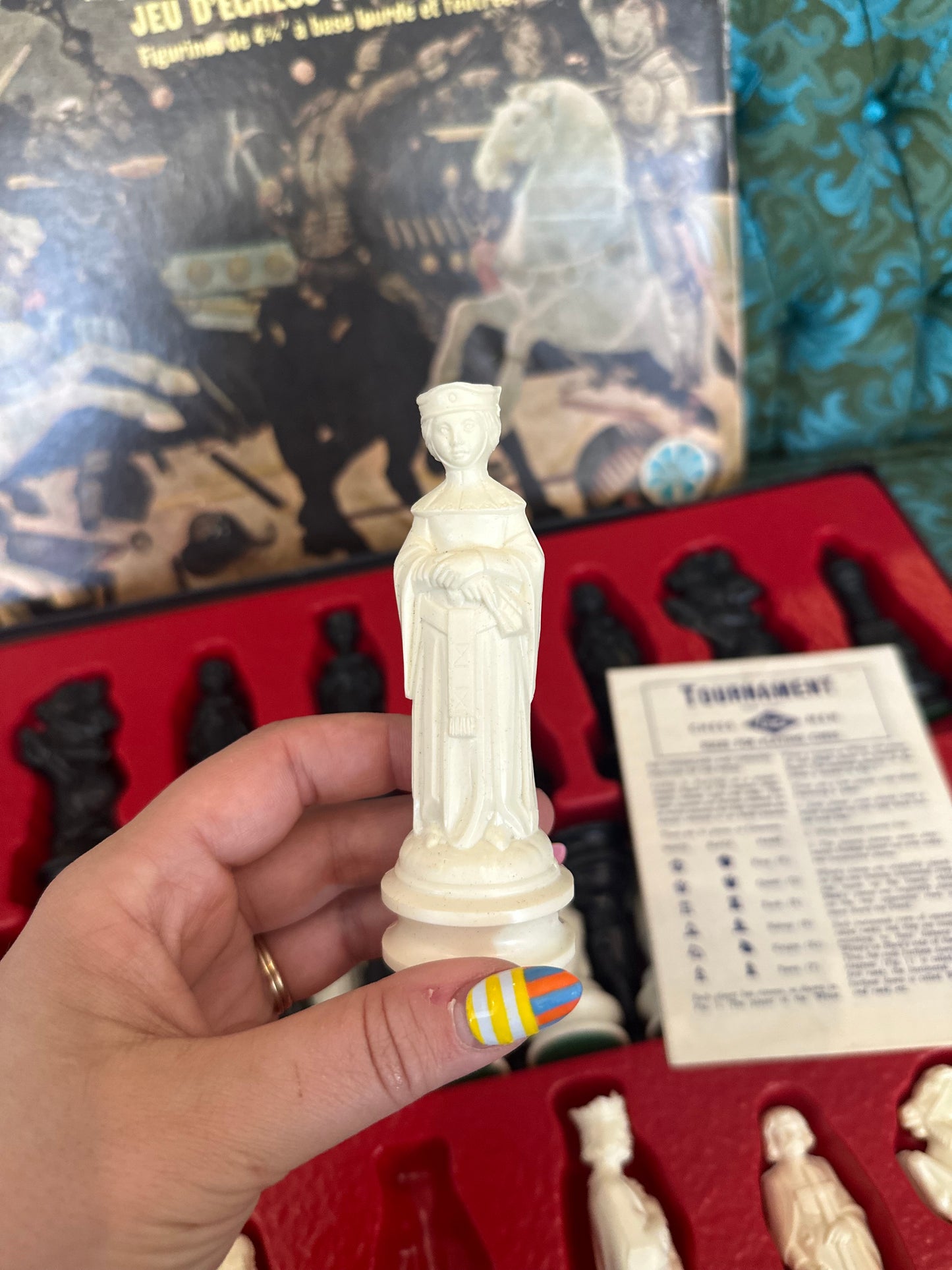 1970 Lowe Renaissance Chessmen chess set