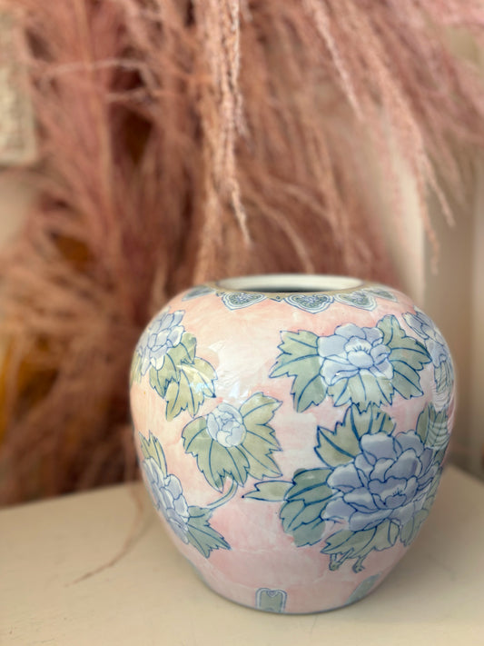 Floral Pottery Plant Pot