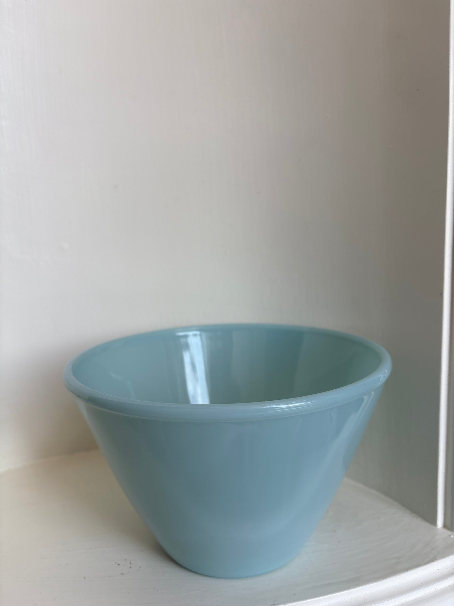 Small FireKing Blue Delphite Bowl