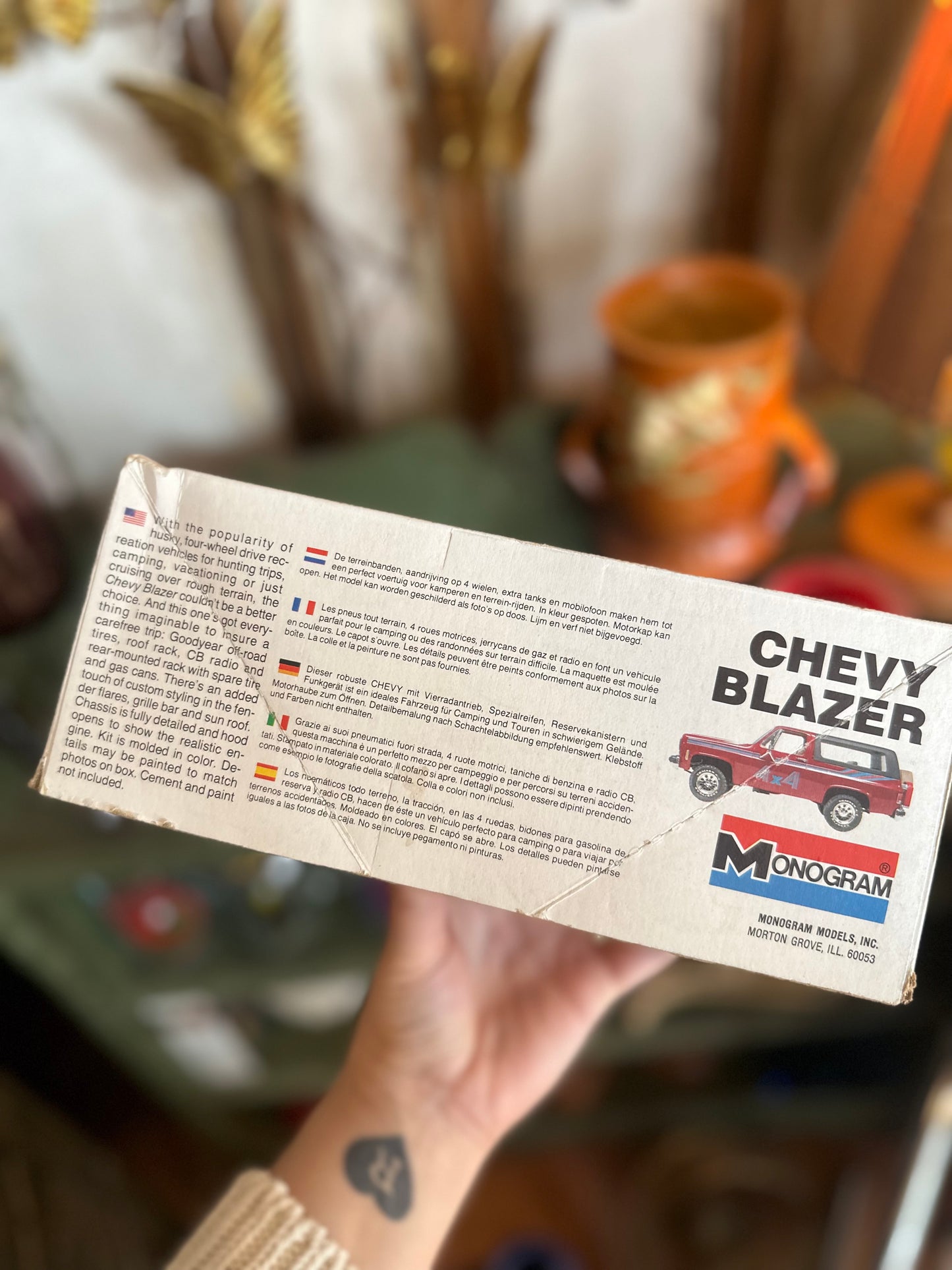 1978 Rare Chevy Blazer Model Kit (complete)