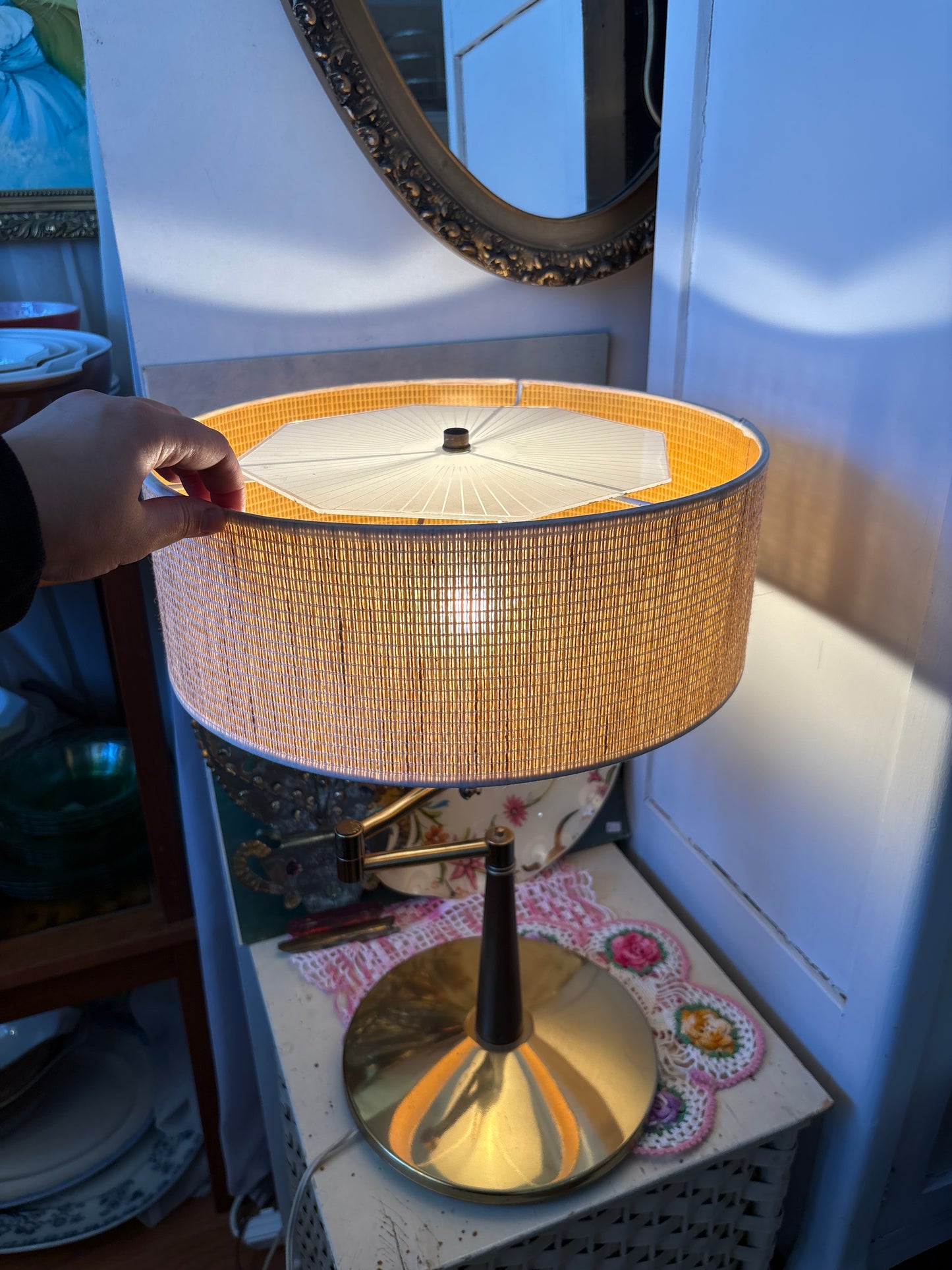 Mid Century Adjustable Lamp
