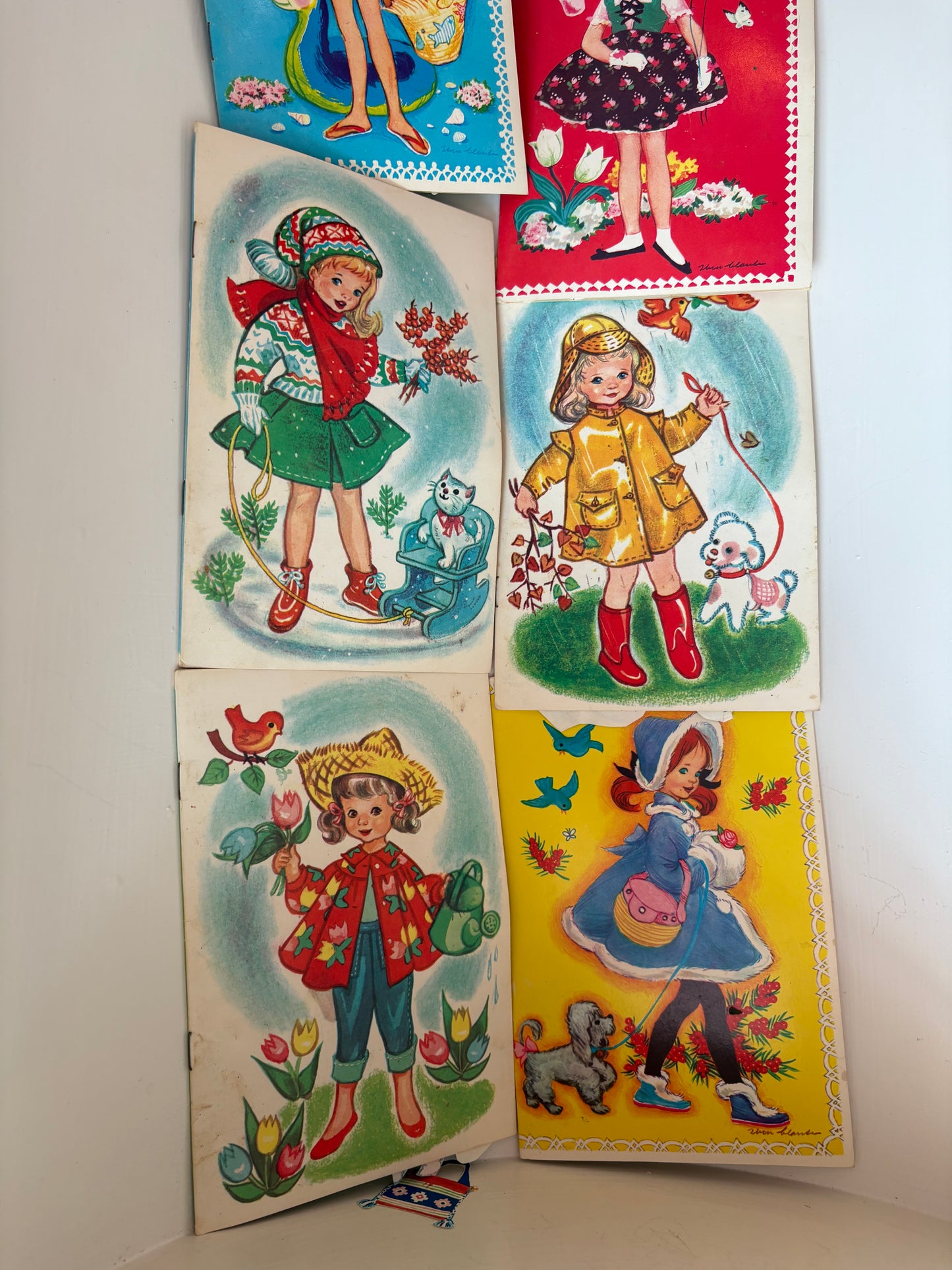Little Miss Moppet box of cutout cards