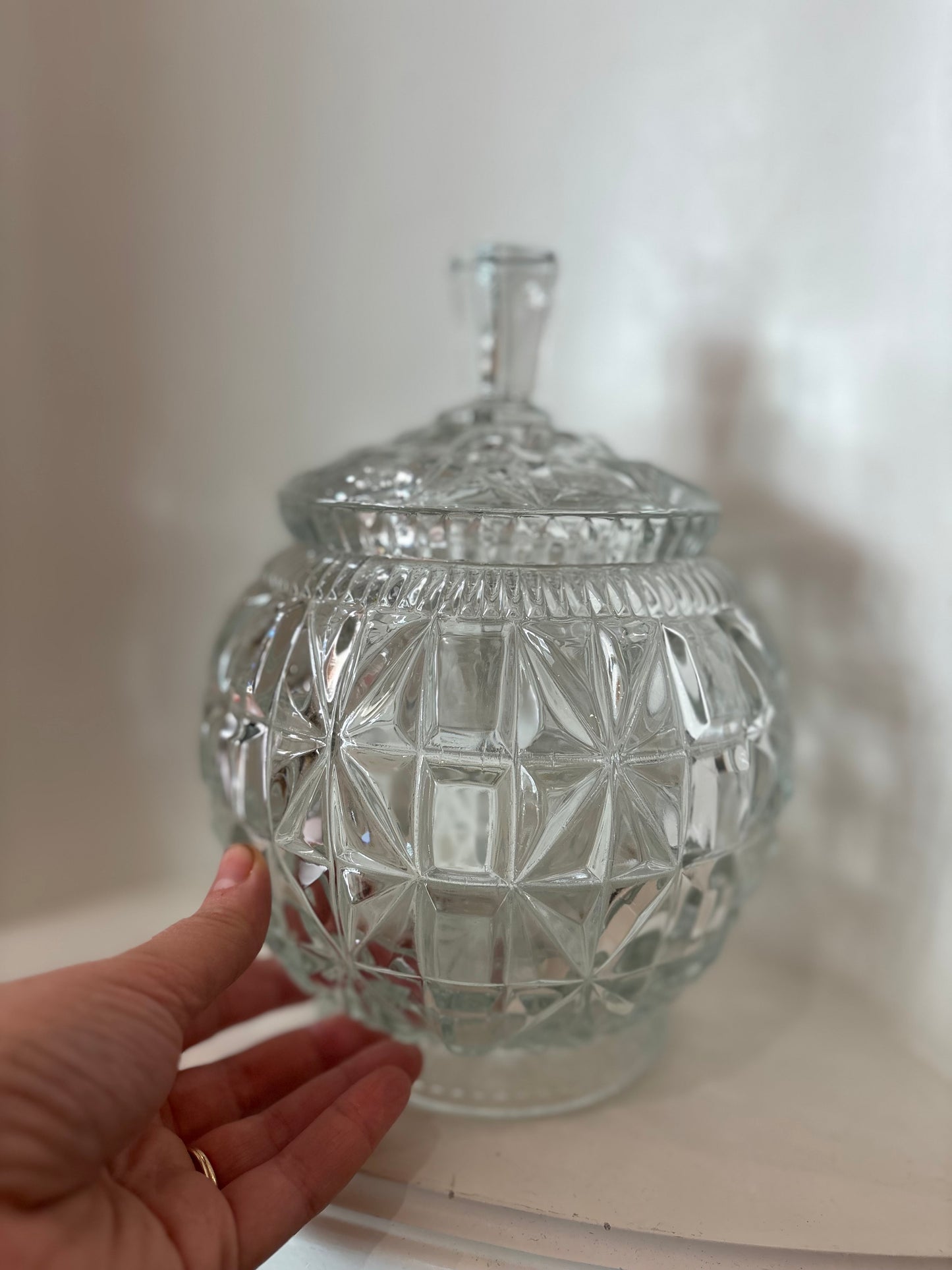 Glass Candy Jar