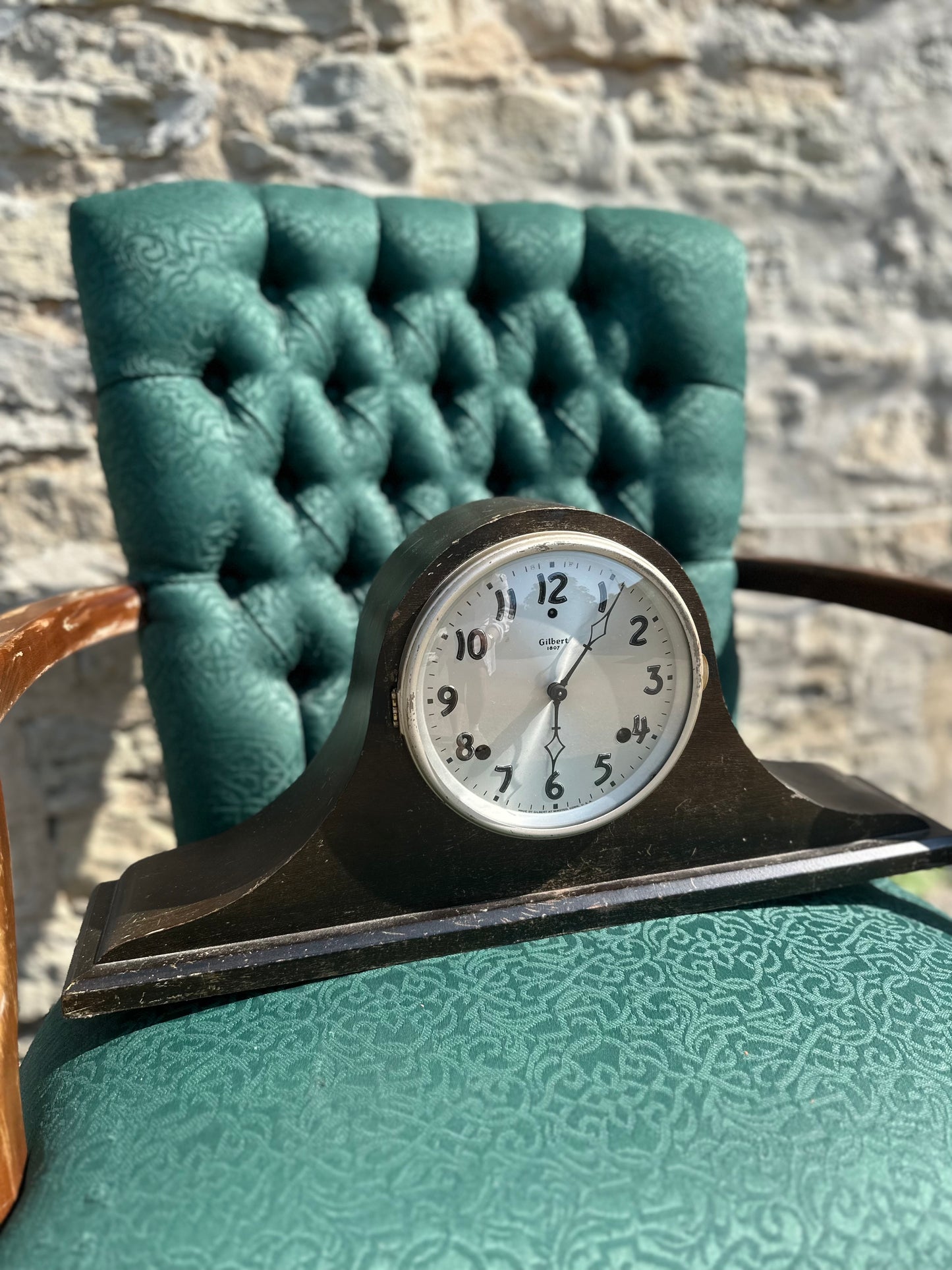 Gilbert Wooden Mantle Clock