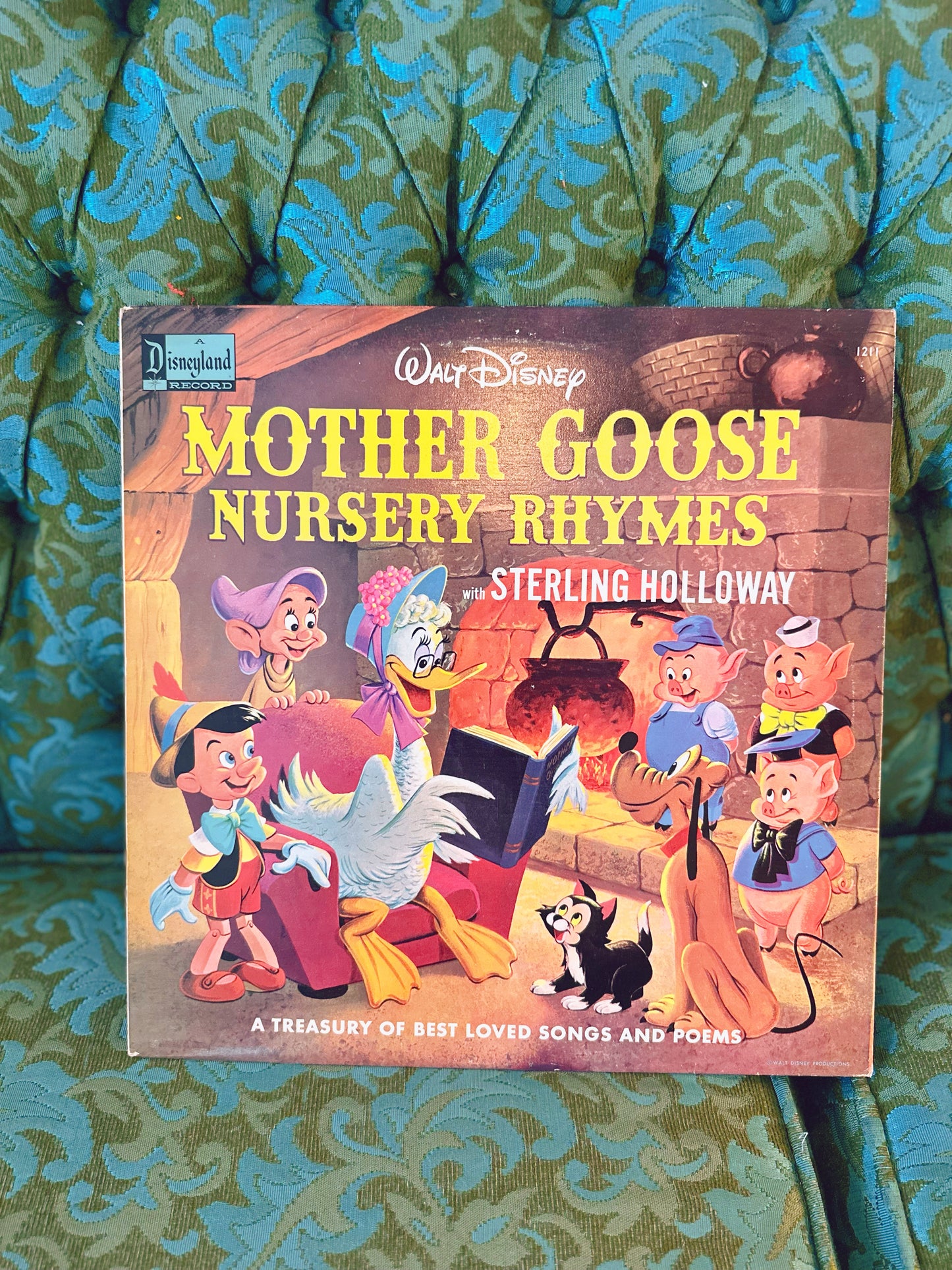 1964 Mother Goose Nursery Rhymes - Disneyland Record (1211)