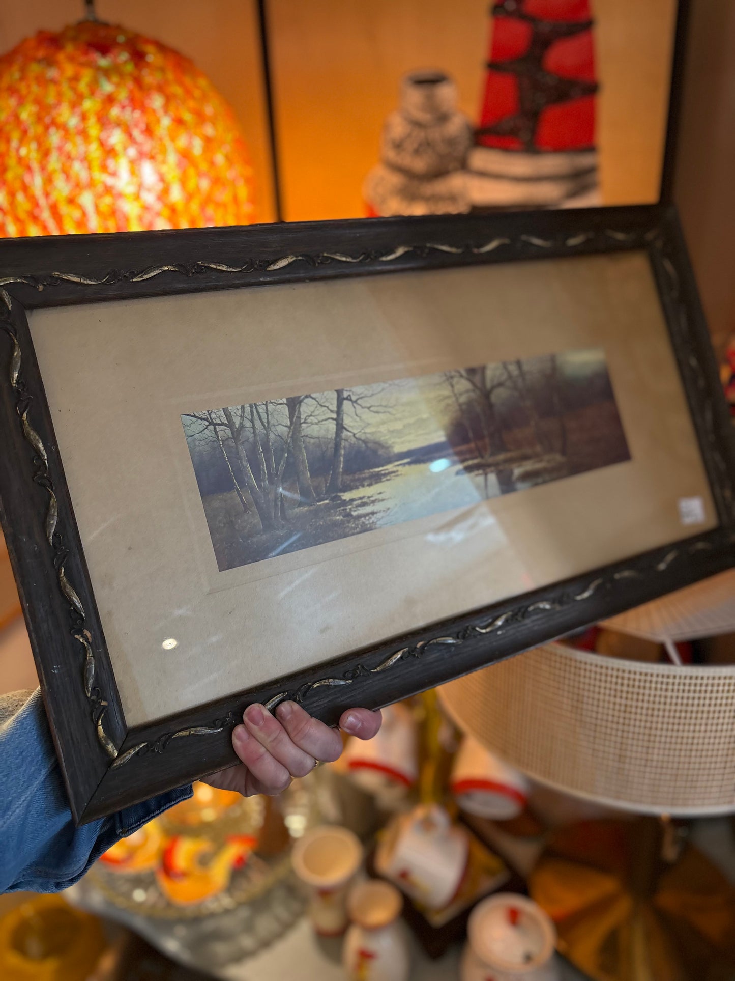 1905 Print in Original Frame