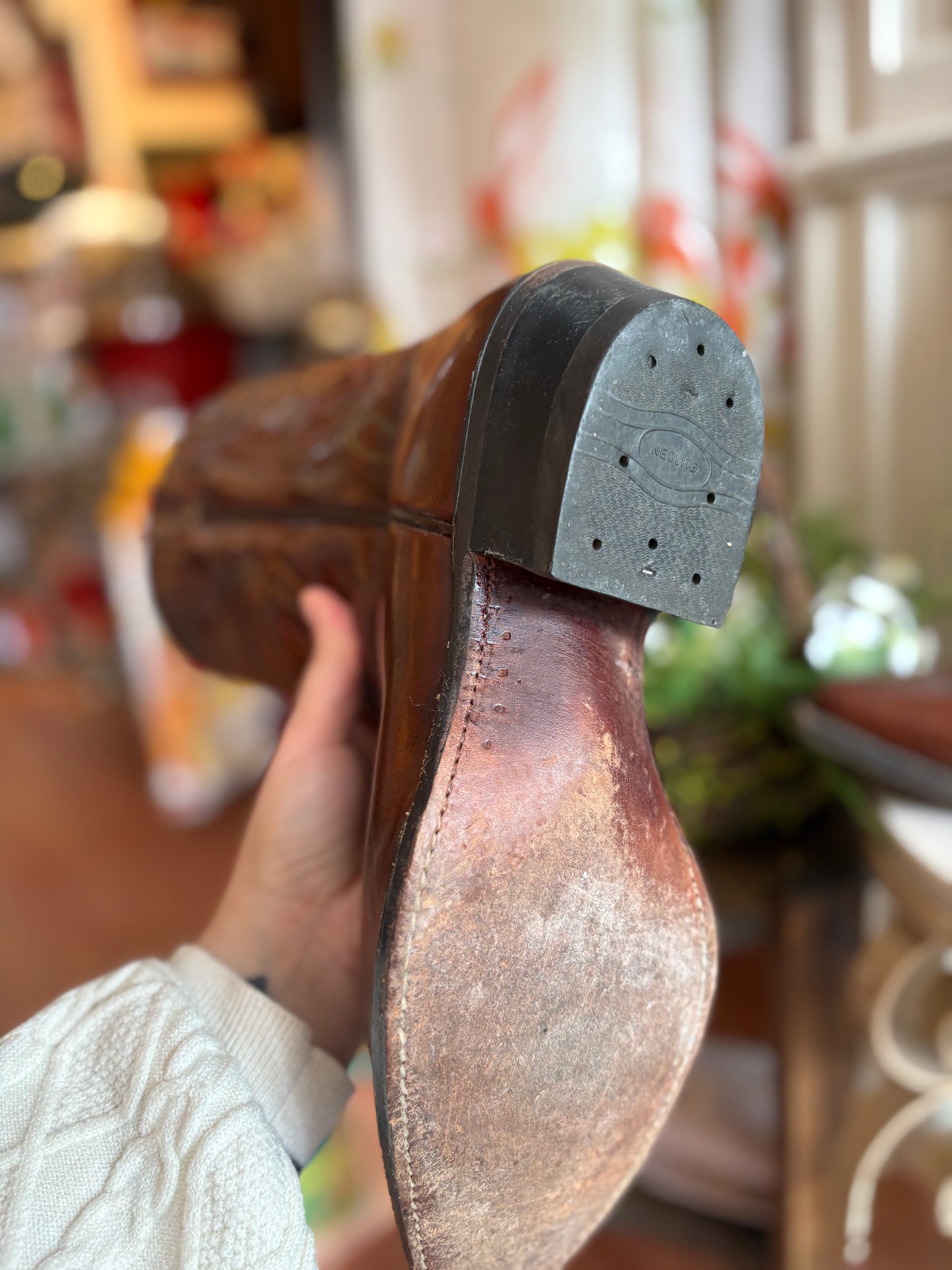 Boulet Canada size 10 cowboy boots - excellent condition