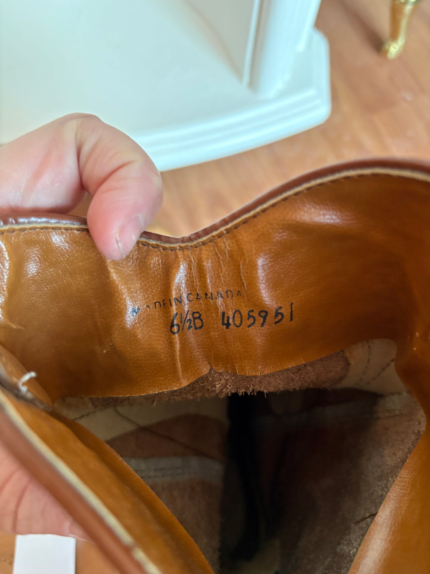 6 1/2 Cowgirl Boots - Made in Canada