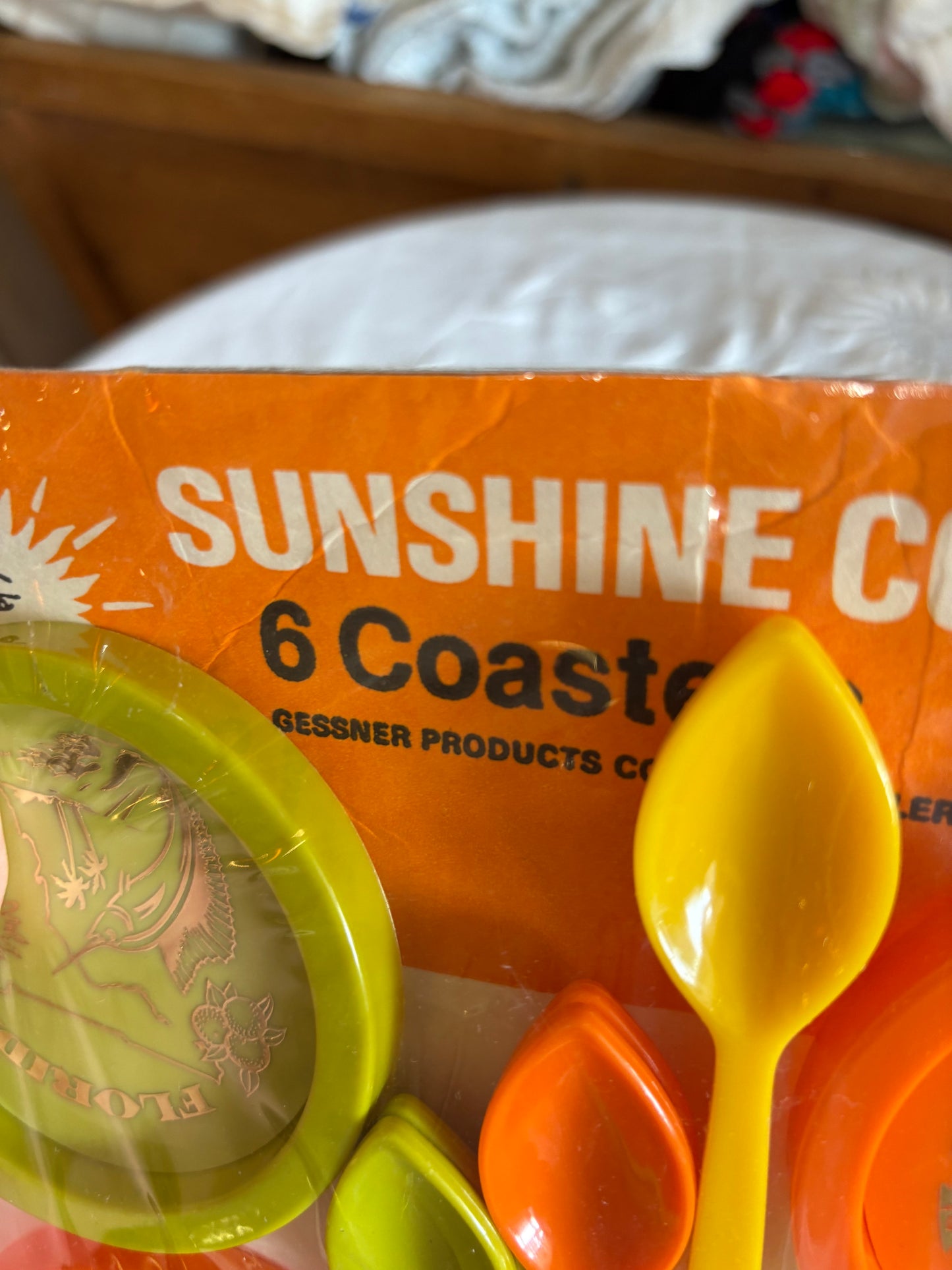Gessener Products Sunshine Coaster Set - Florida