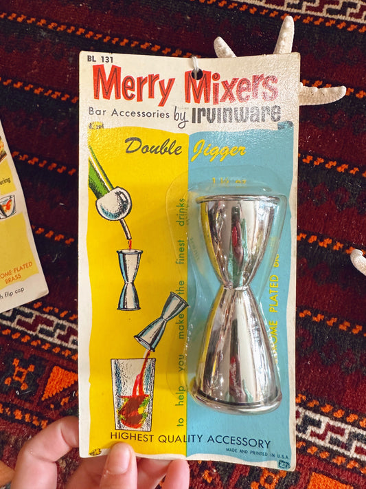 Merry Mixers Double Jigger by Irvin Ware