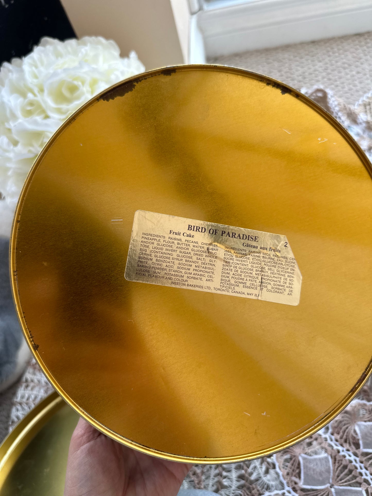 Birds of Paradise Cake Tin