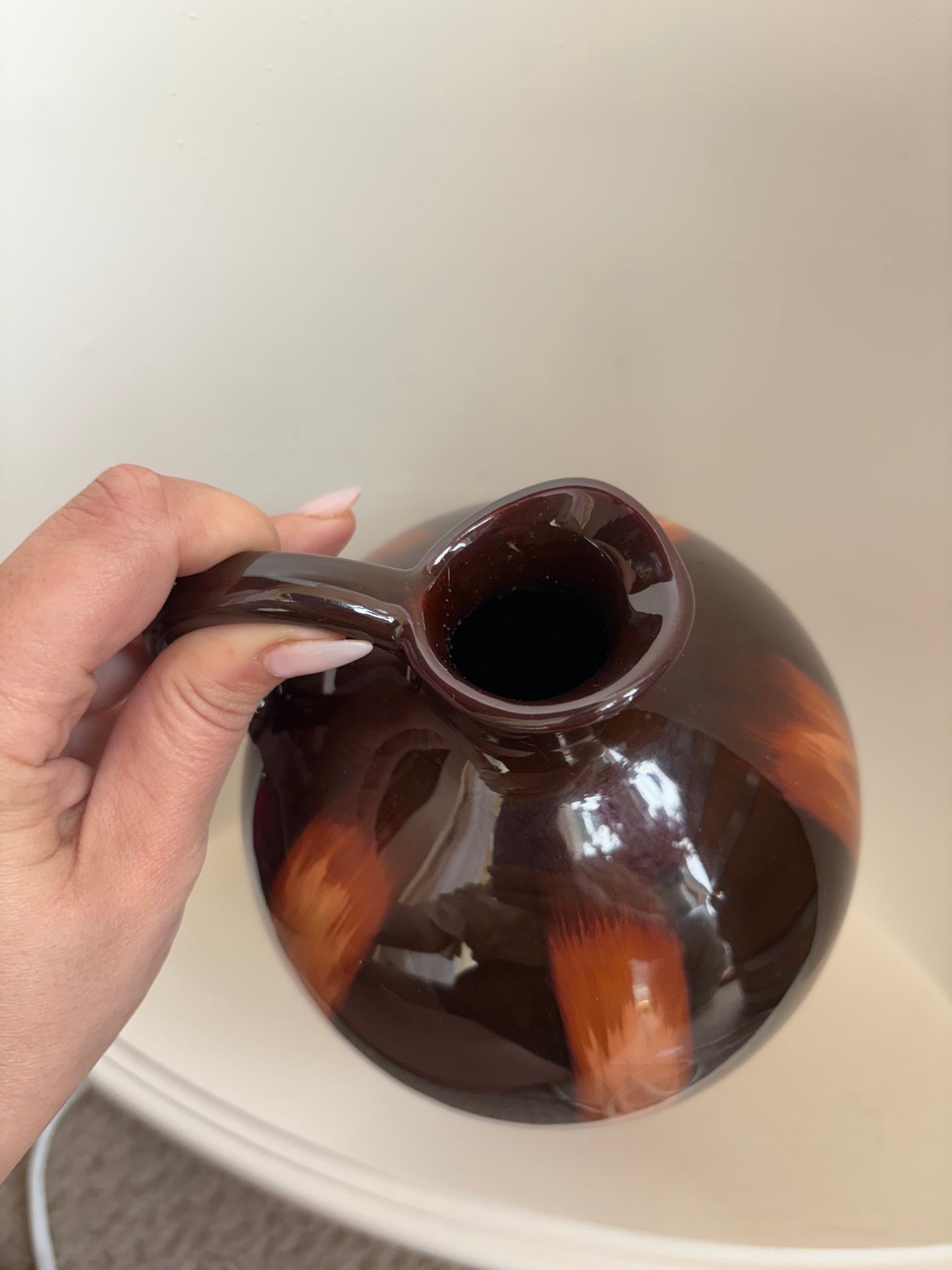 70s Huronia Canadian Pottery Jug