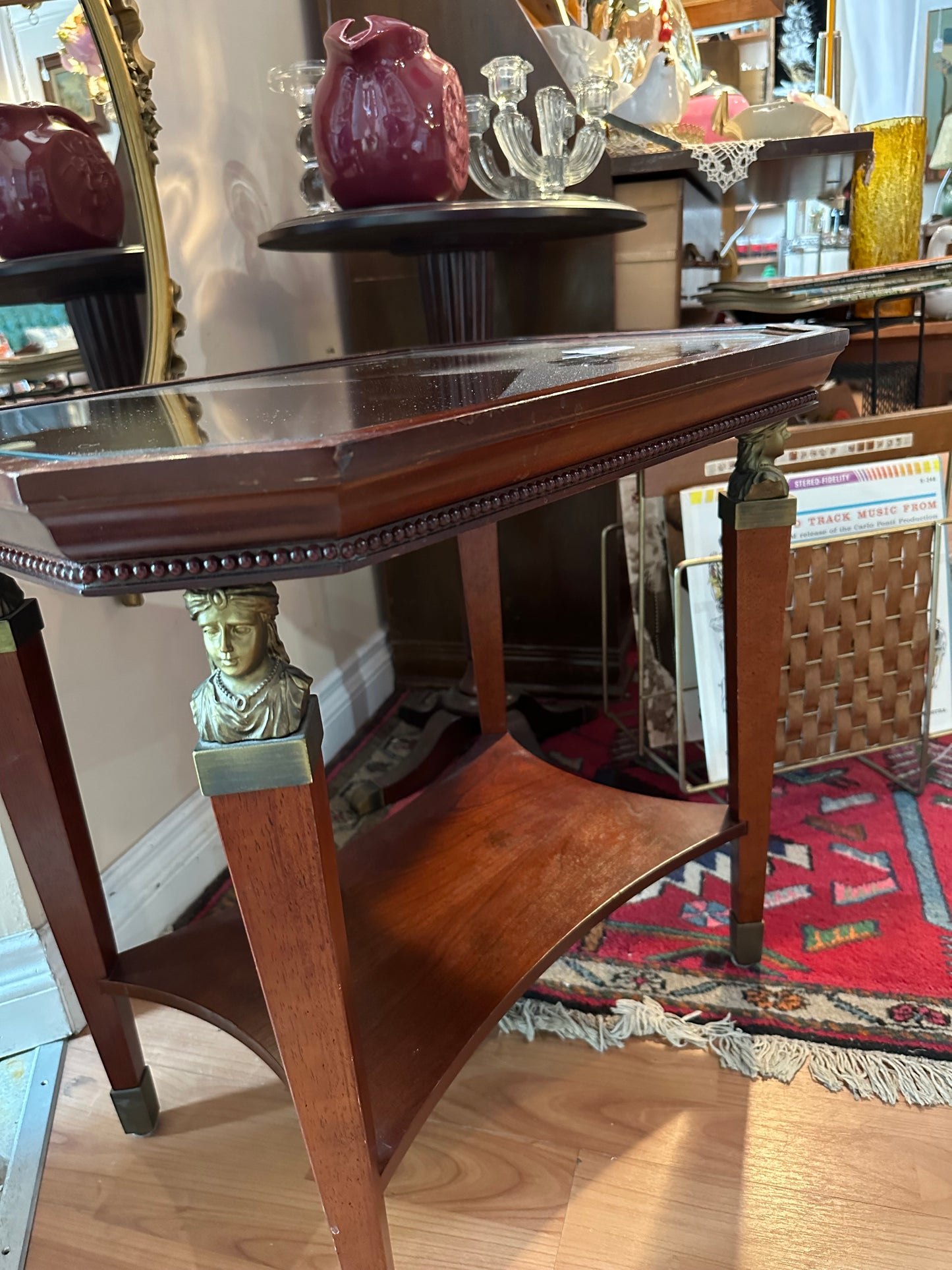 Bombay Co Egyptian Revival table