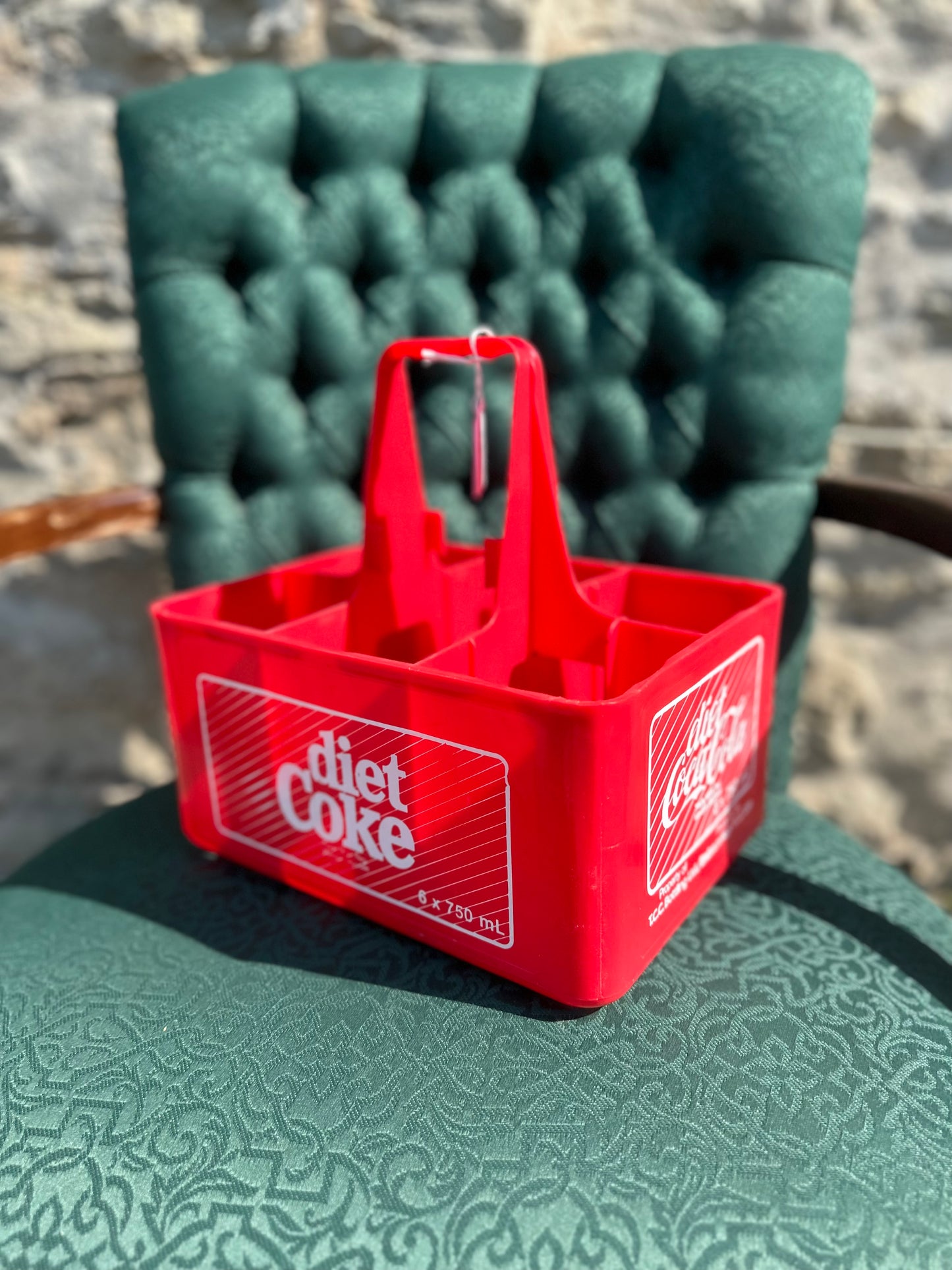 Diet Coca Cola Plastic Crate