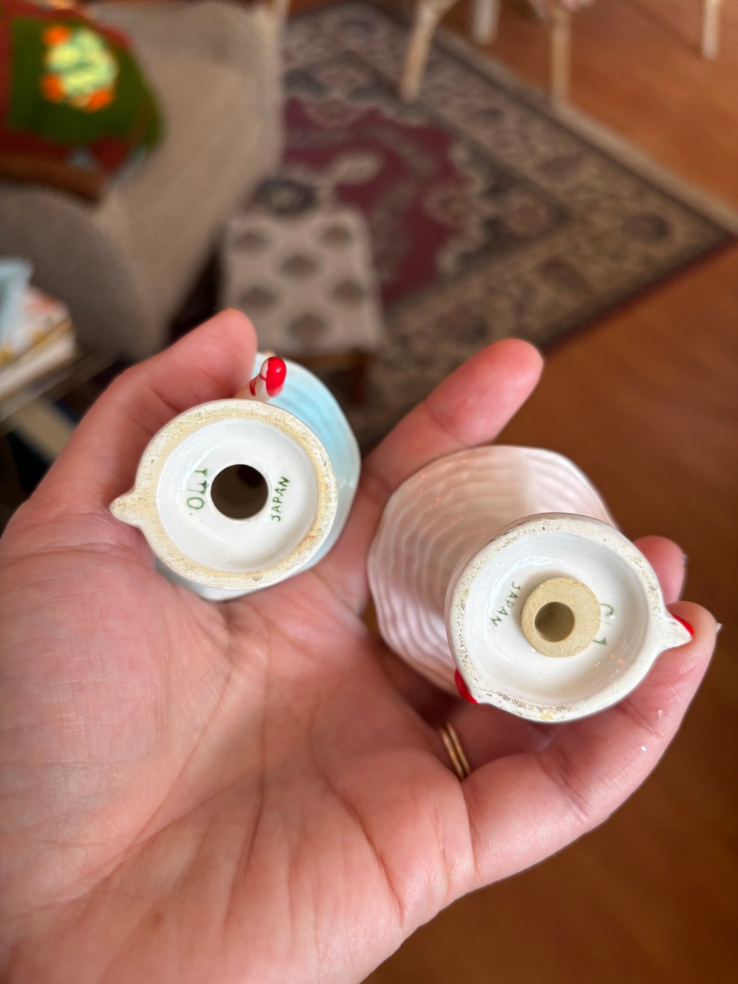 Ballerina Salt & Pepper Shakers - made in Japan