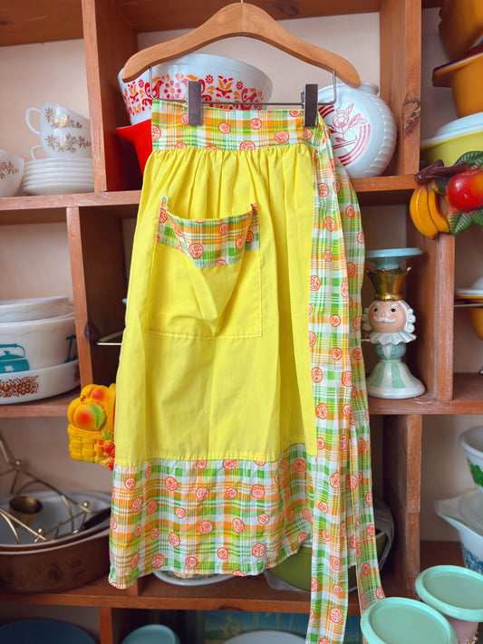 Bright Yellow Apron