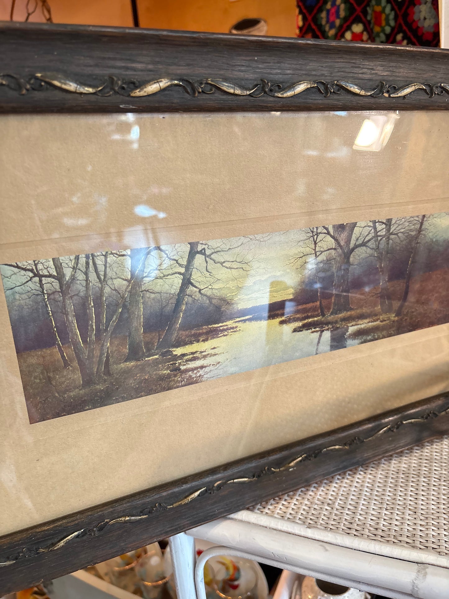 1905 Print in Original Frame