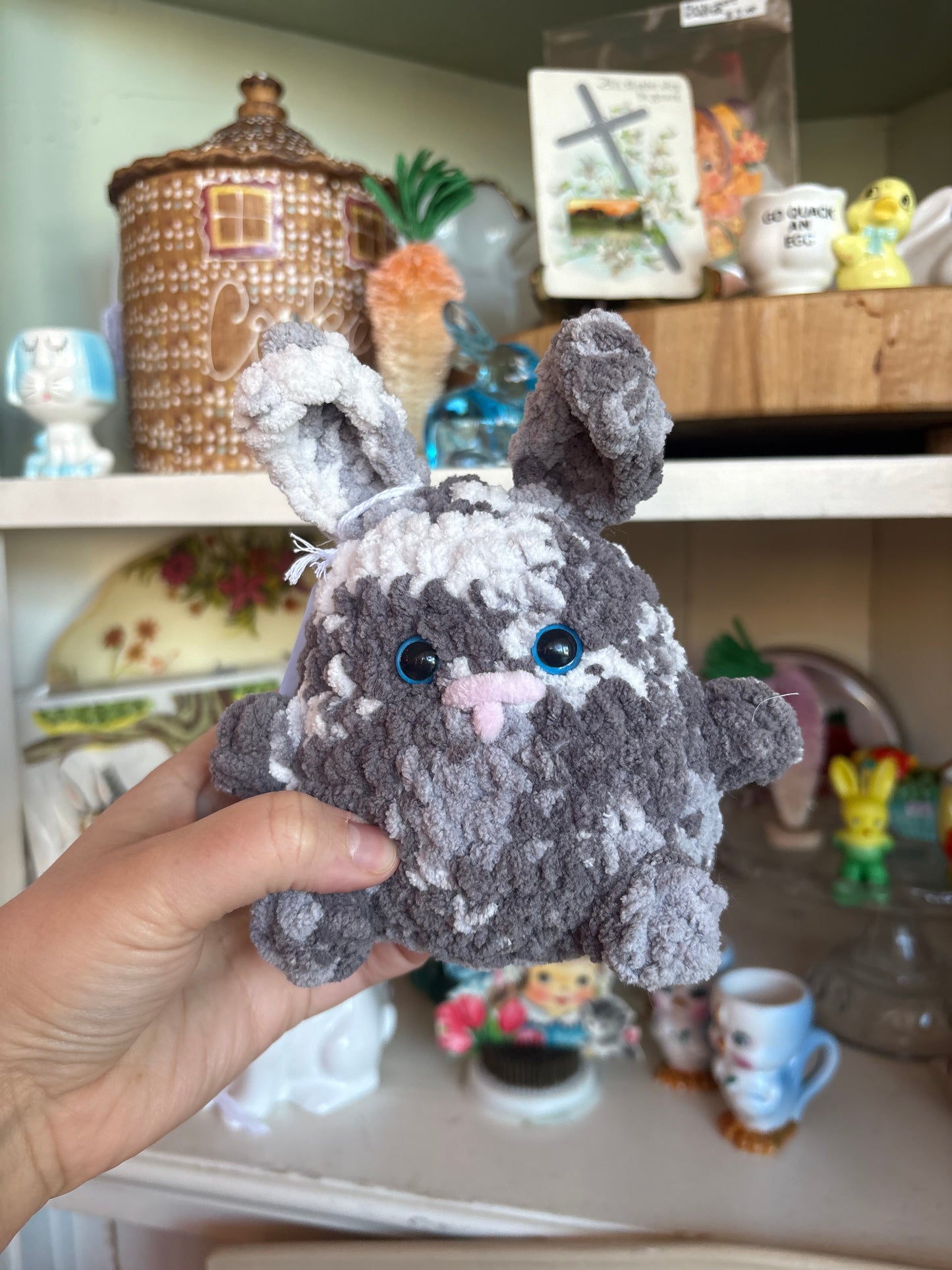 Small Bunny & Chick Plushies - handmade by Nana