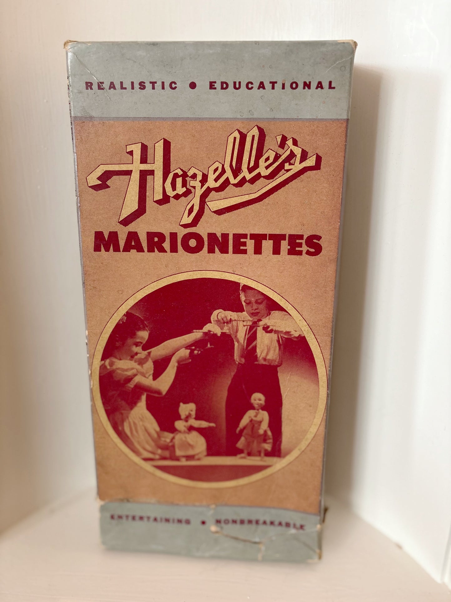 1940s Hazelle’s Dutch Girl Marionette Puppet