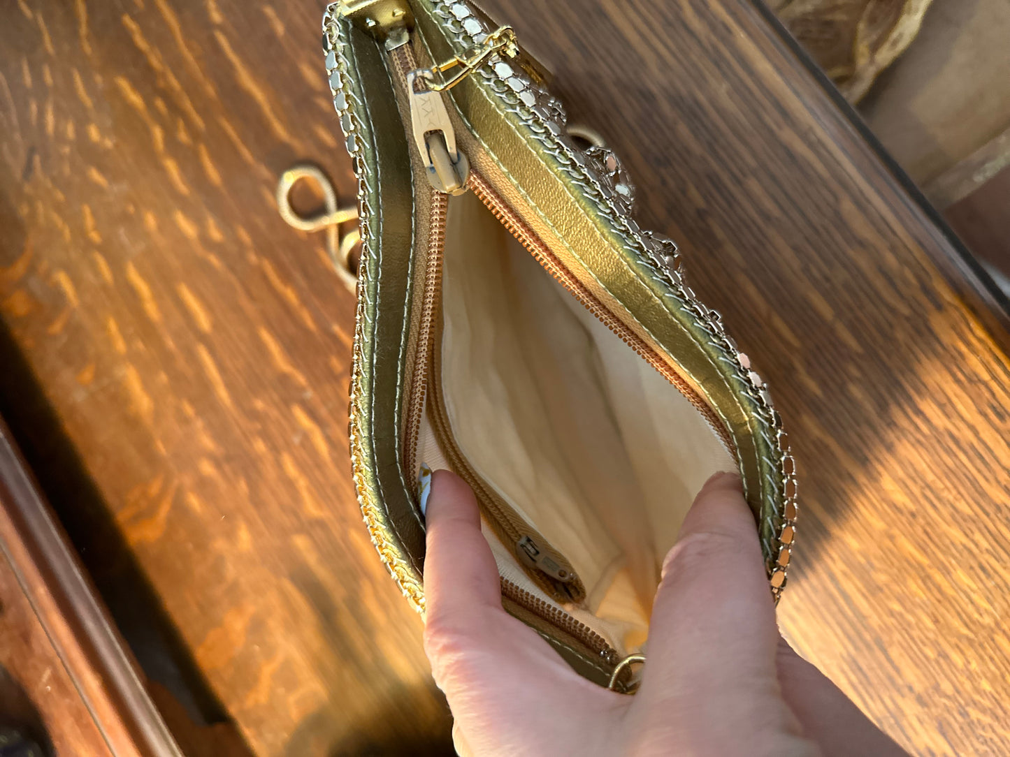 Gold purse