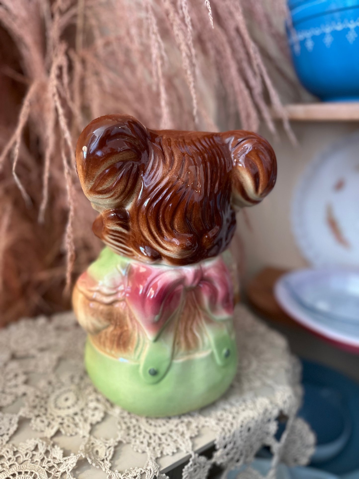 1950s Teddy Bear Cookie Jar