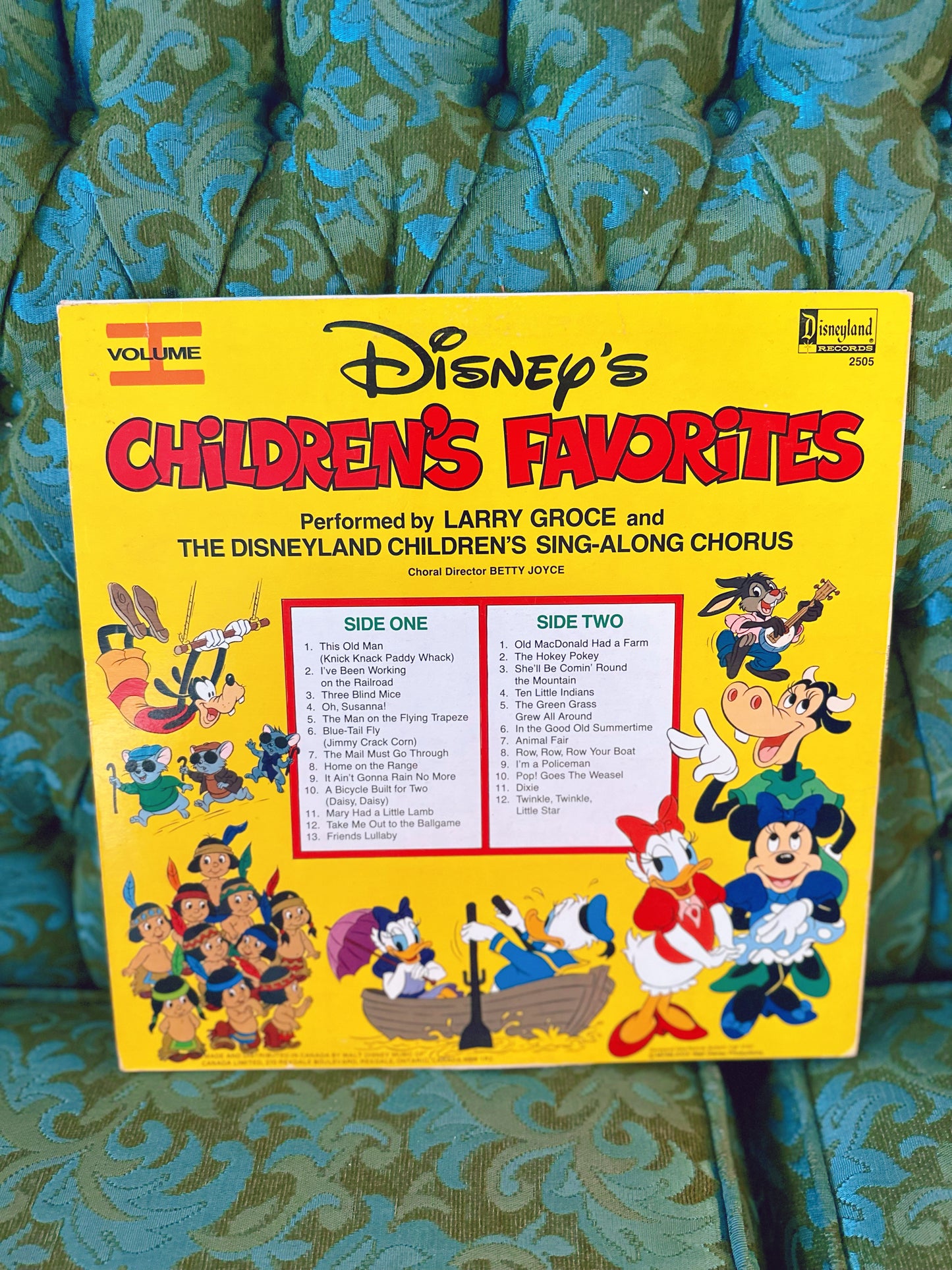 1979 Children’s Favorites Volume 1 - Disneyland Records (2505)