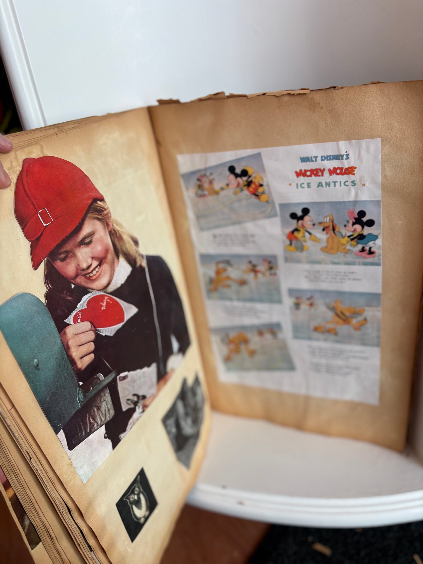 1942-43 Vintage Scrapbook