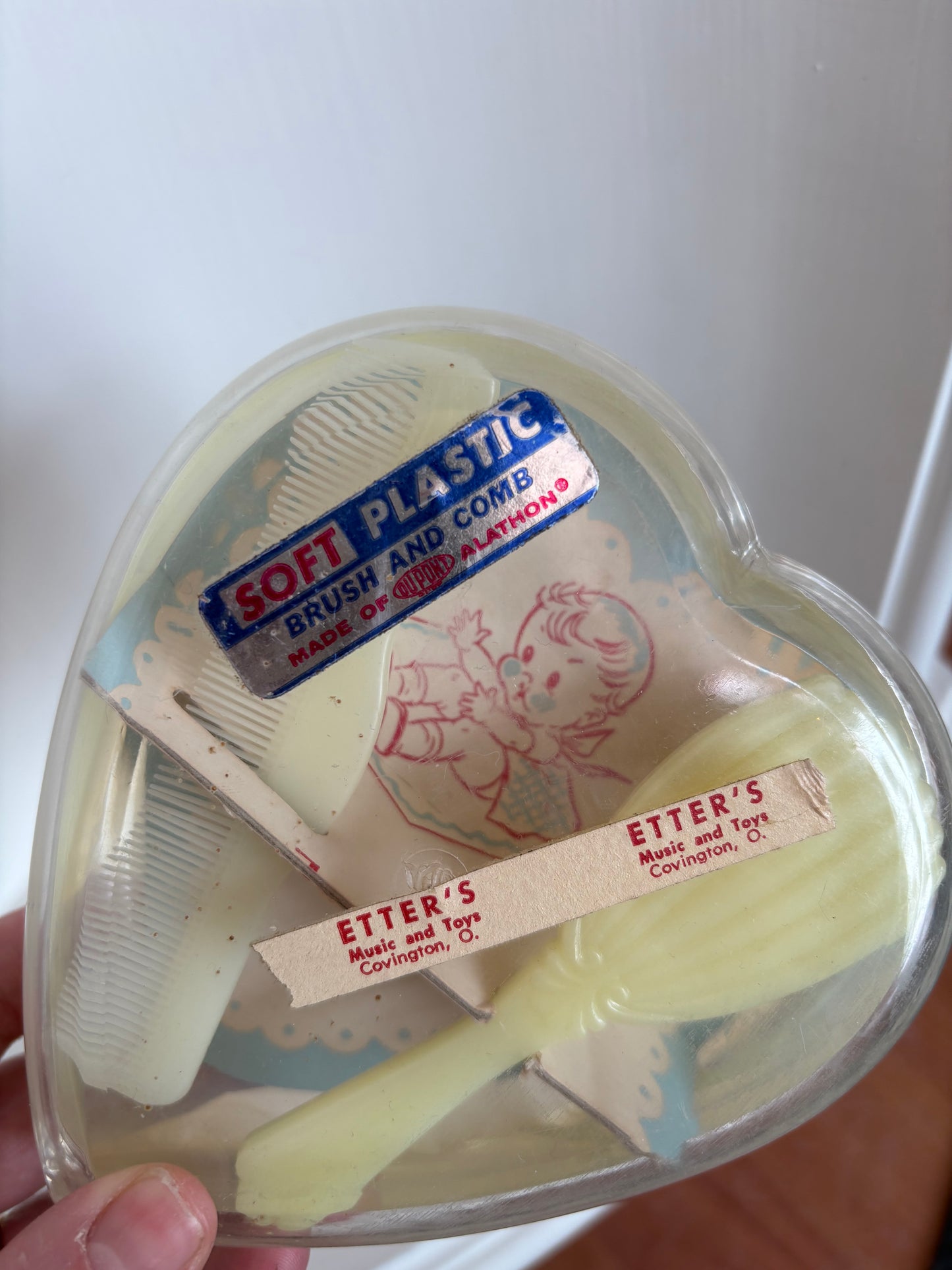 DuPont Alathon Baby Brush & Comb Set - unopened