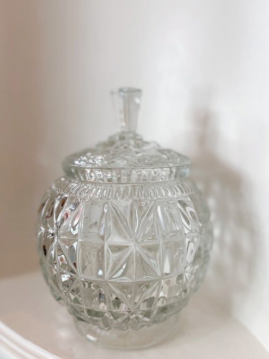 Glass Candy Jar