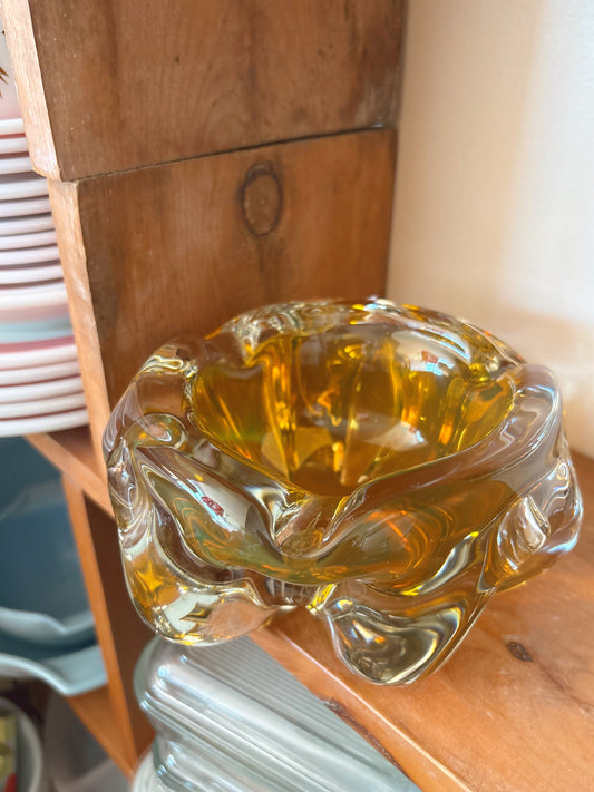 1960s Studio Glass Bowl