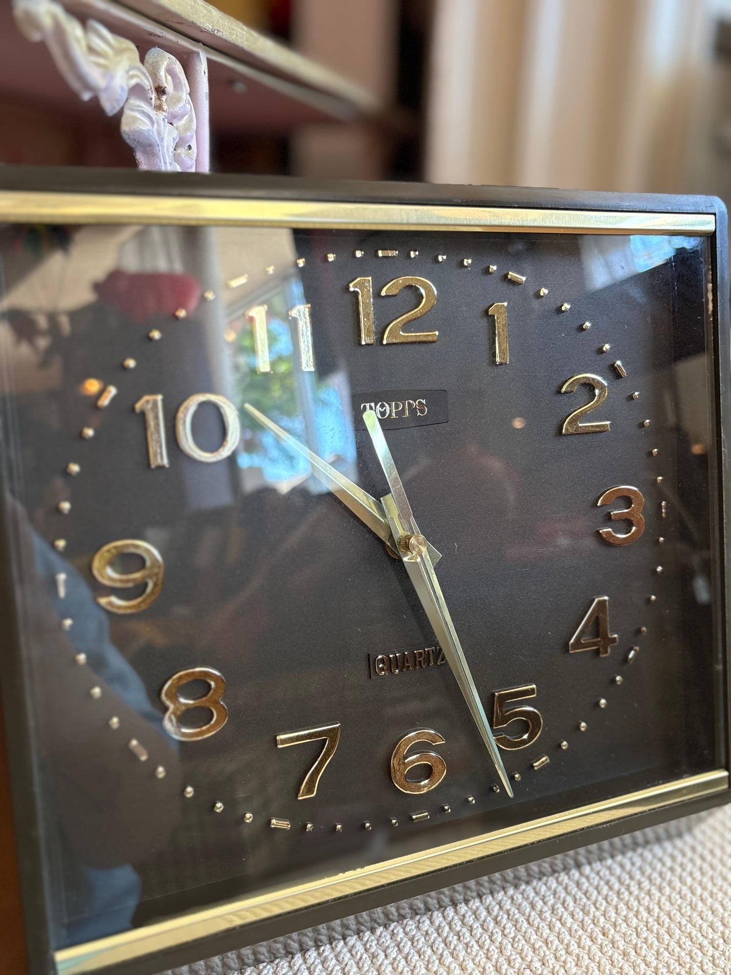 1970 Topps Wall Clock - battery operated