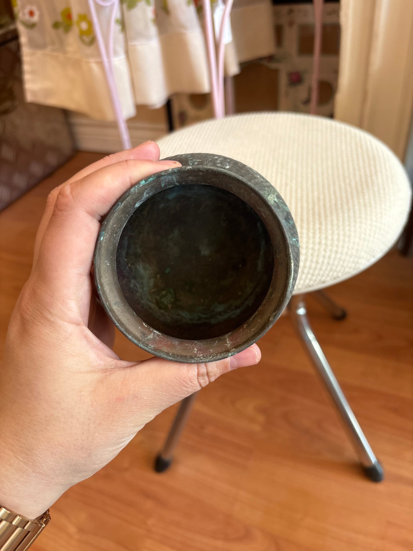 Small Brass Pot