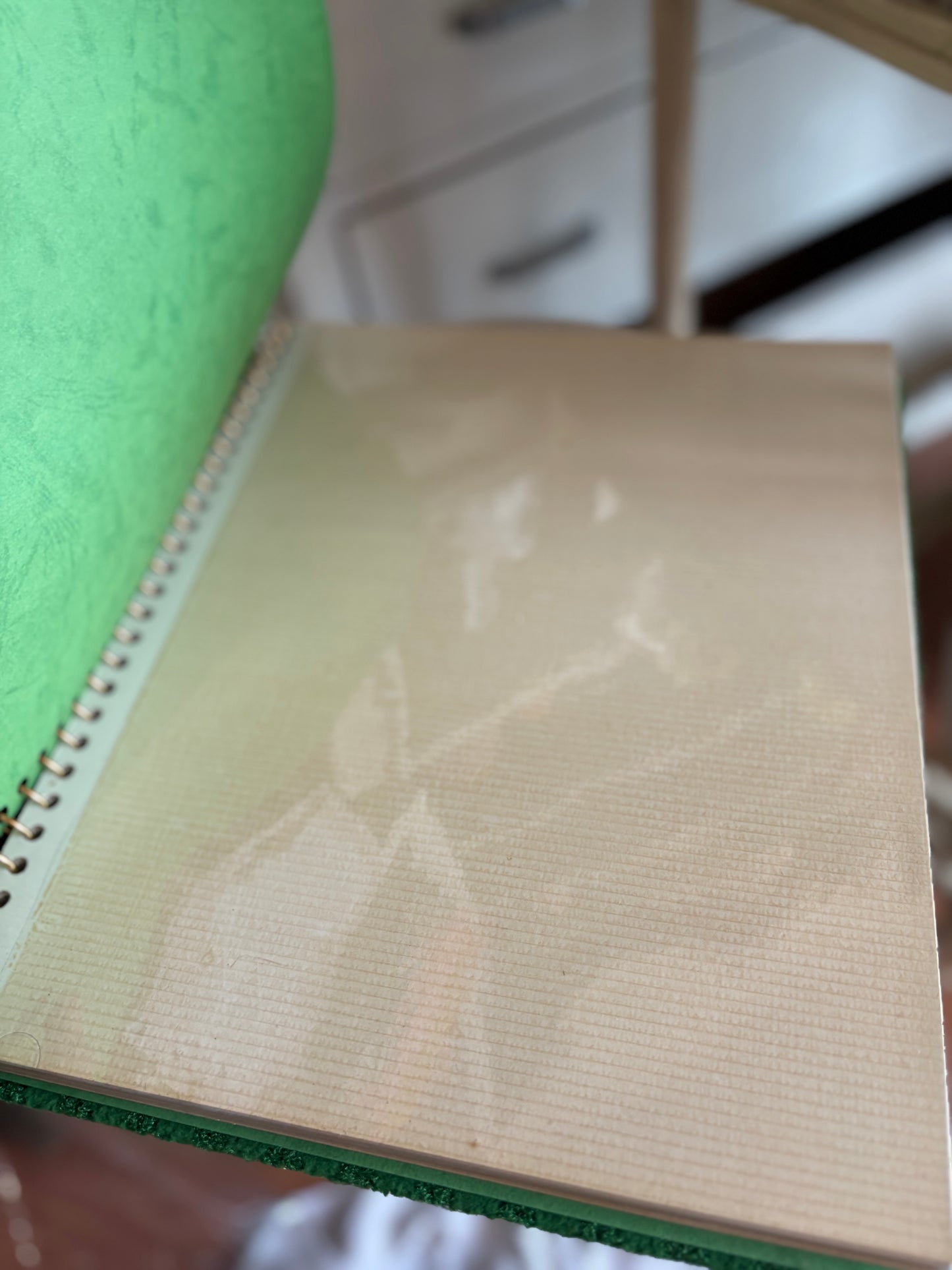 Never used Knight on a horse scrapbook / picture book