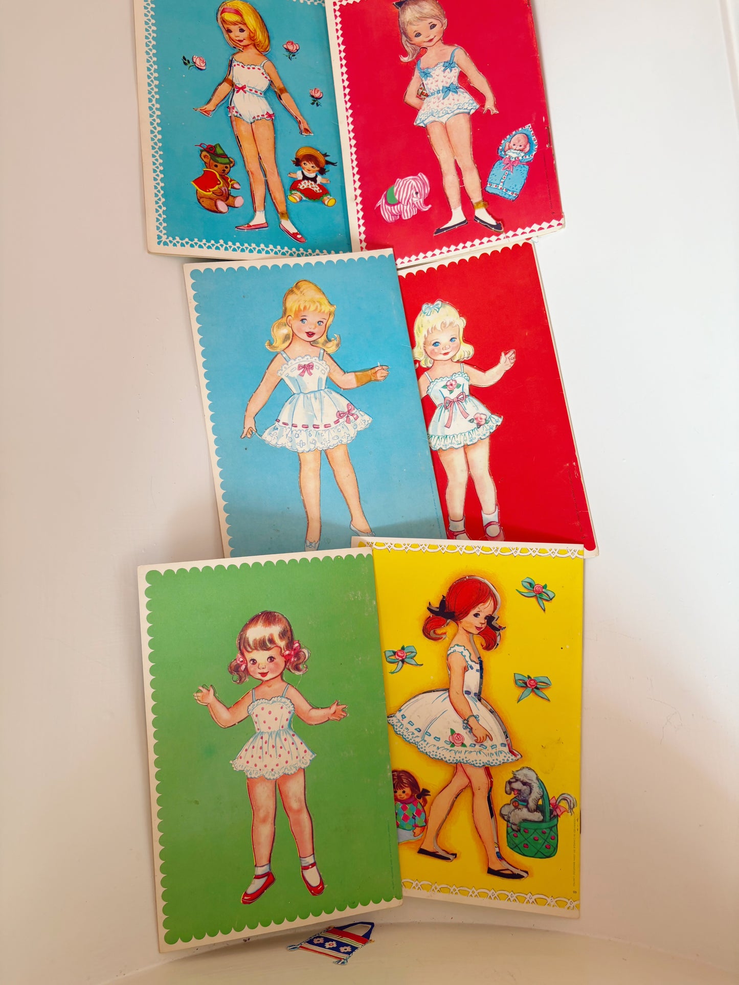 Little Miss Moppet box of cutout cards