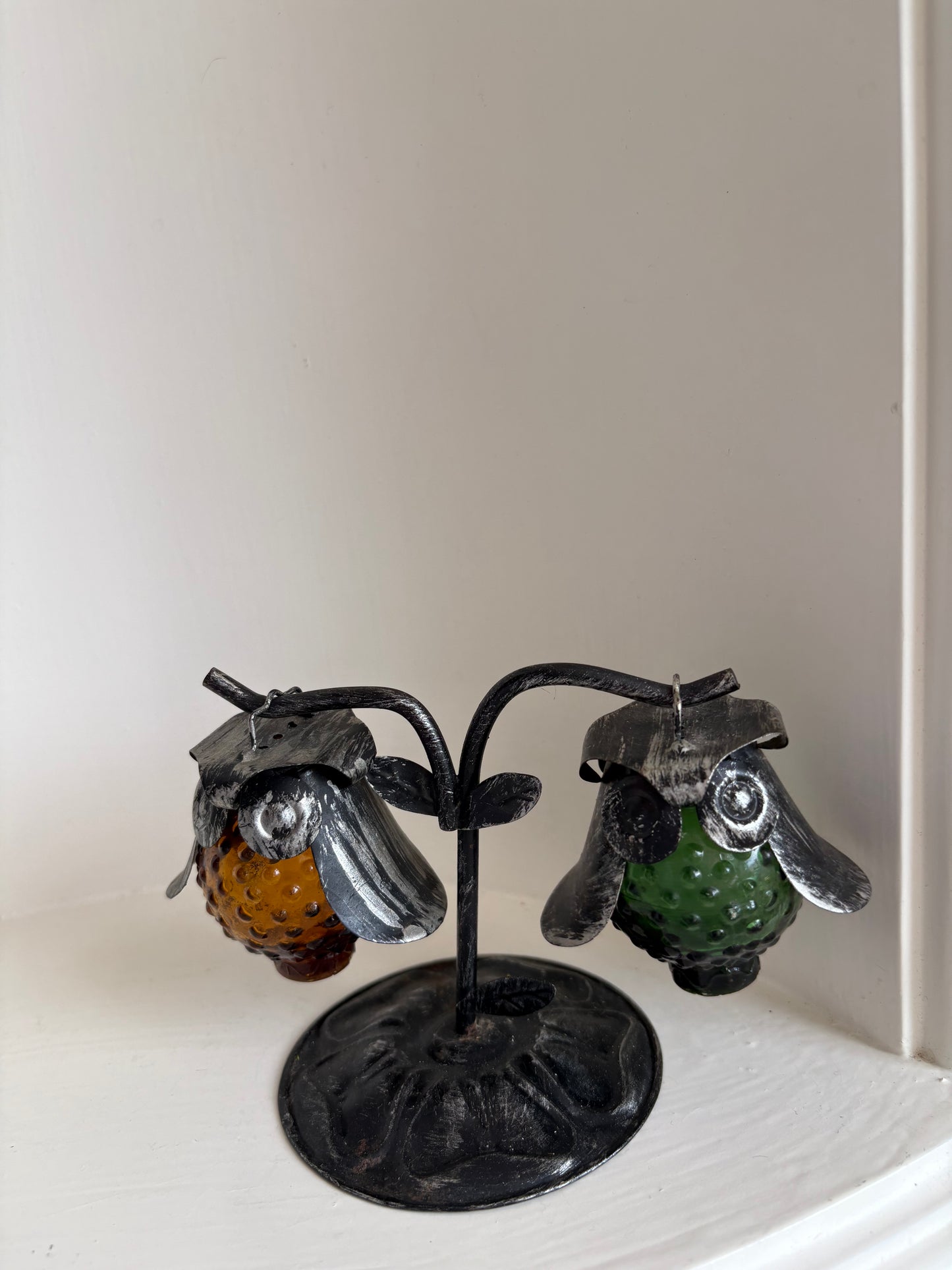 Hanging Owl Salt & Pepper Set