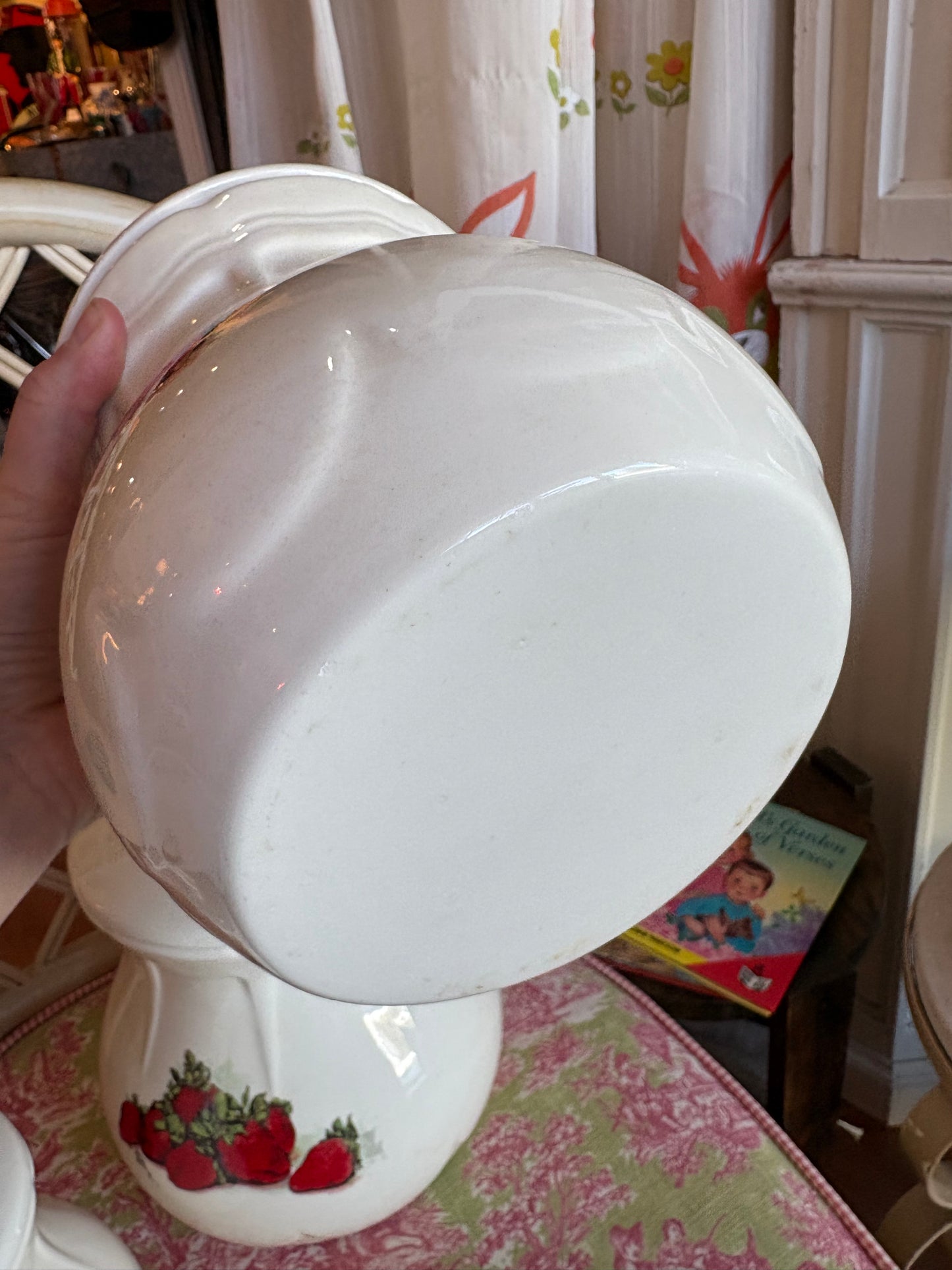 Julia Grainer Strawberry Kitchen Canister Set