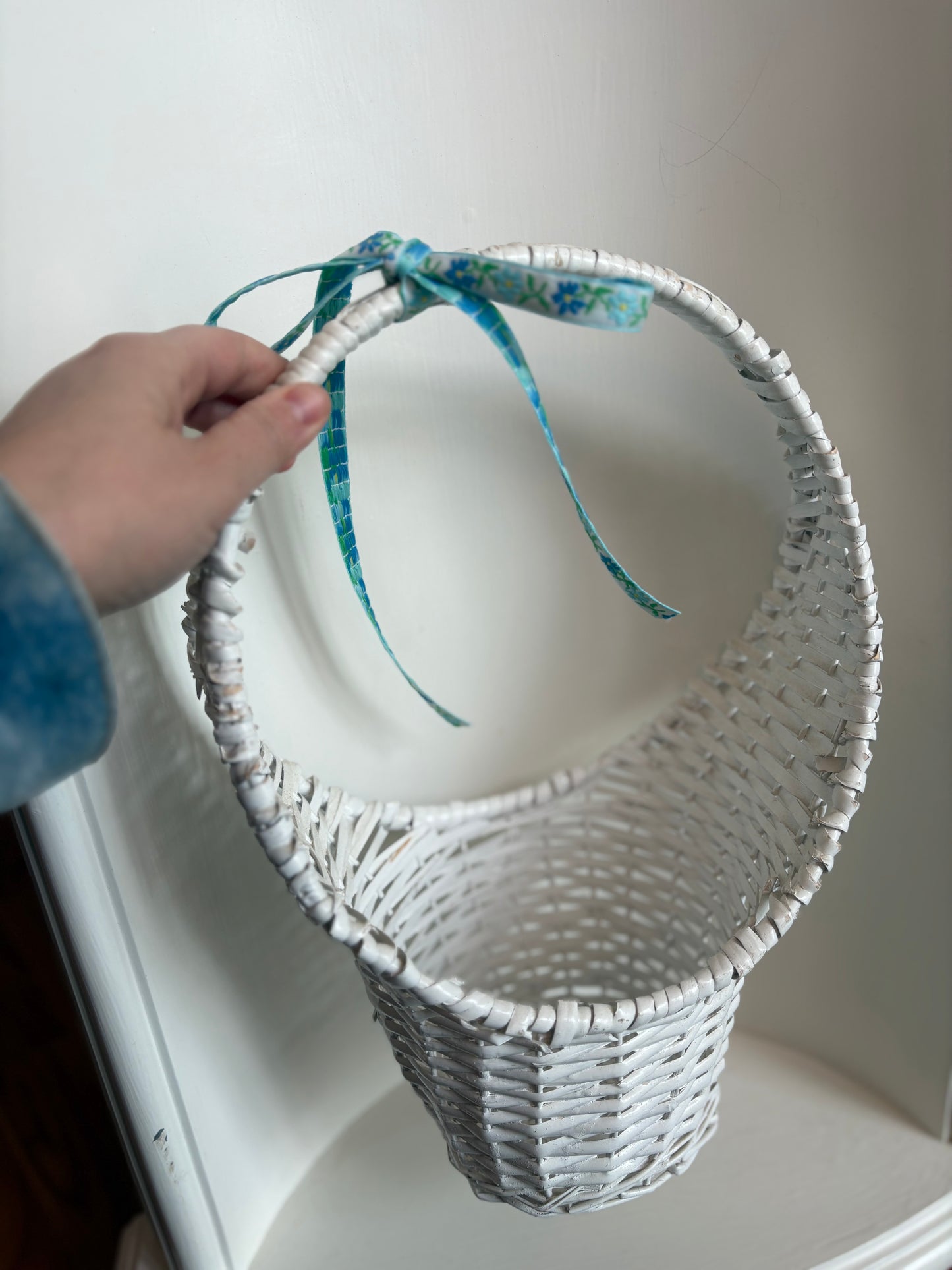 Wicker Basket or Planter