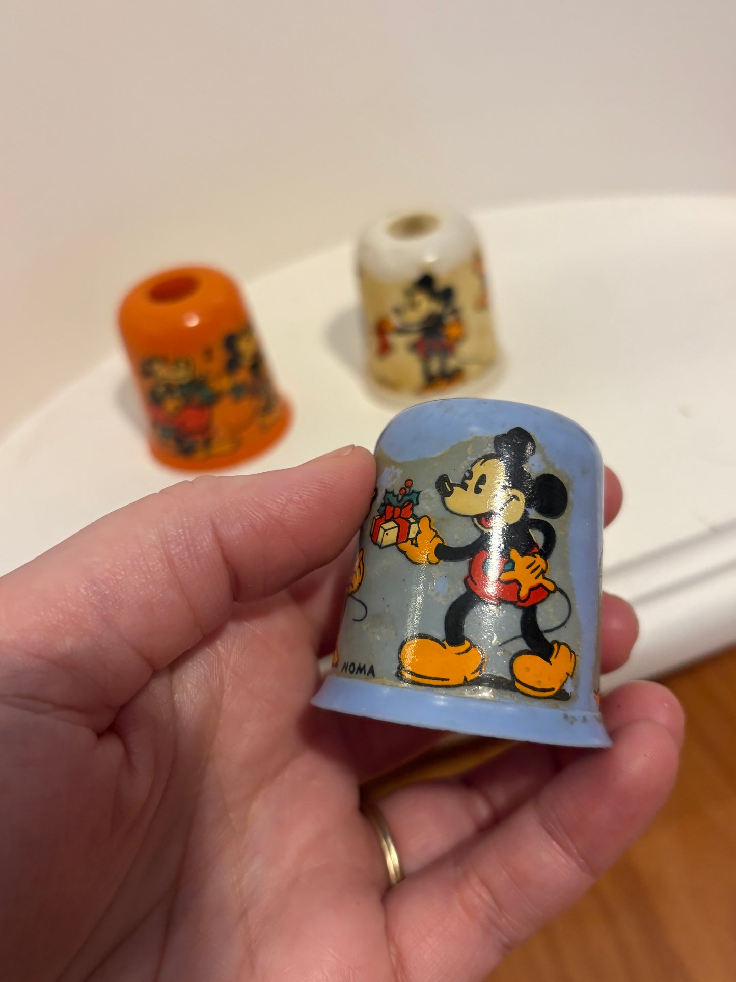 1930s Noma Walt Disney Christmas Light Covers