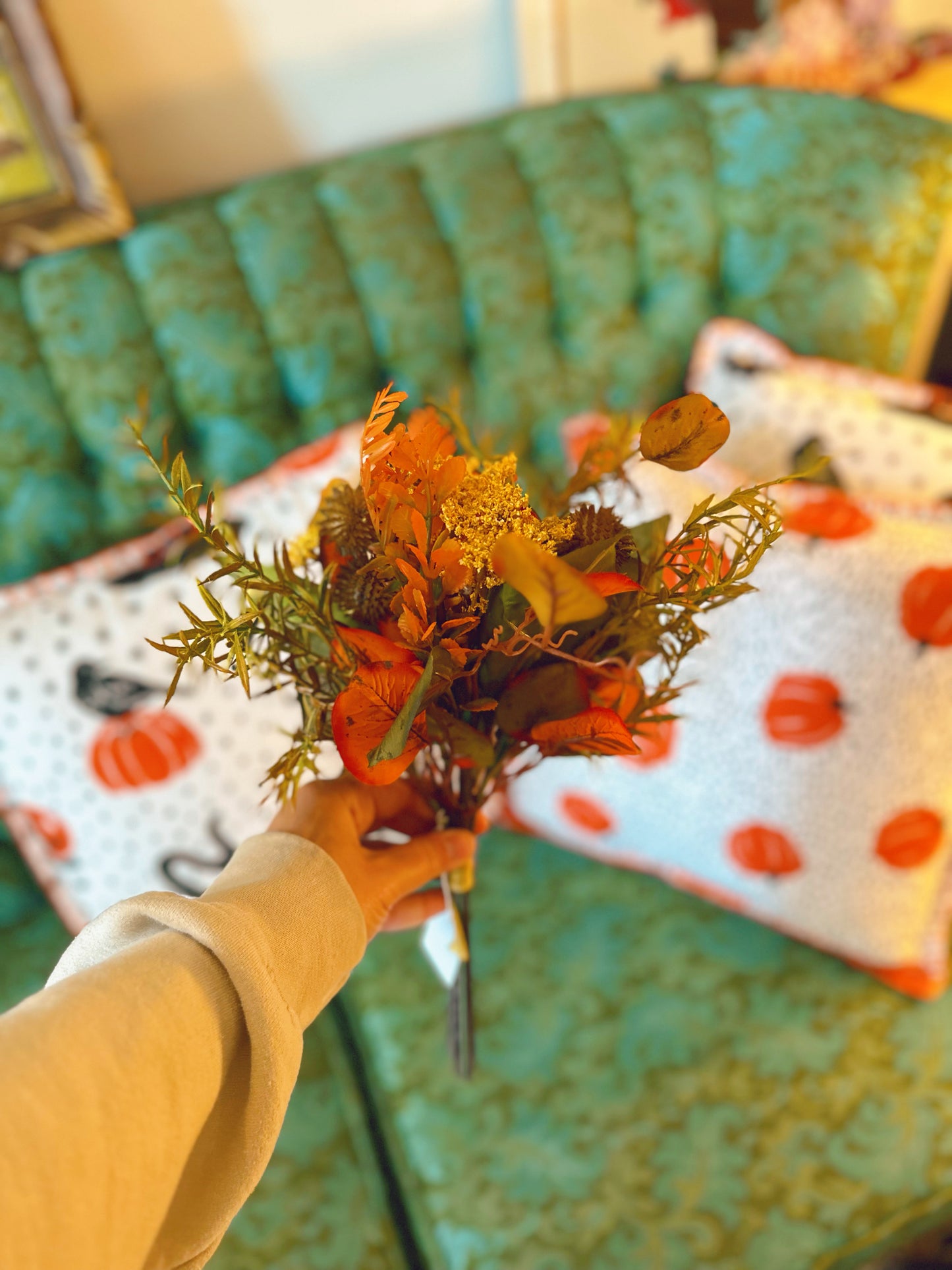 Artificial Fall Floral Bunches