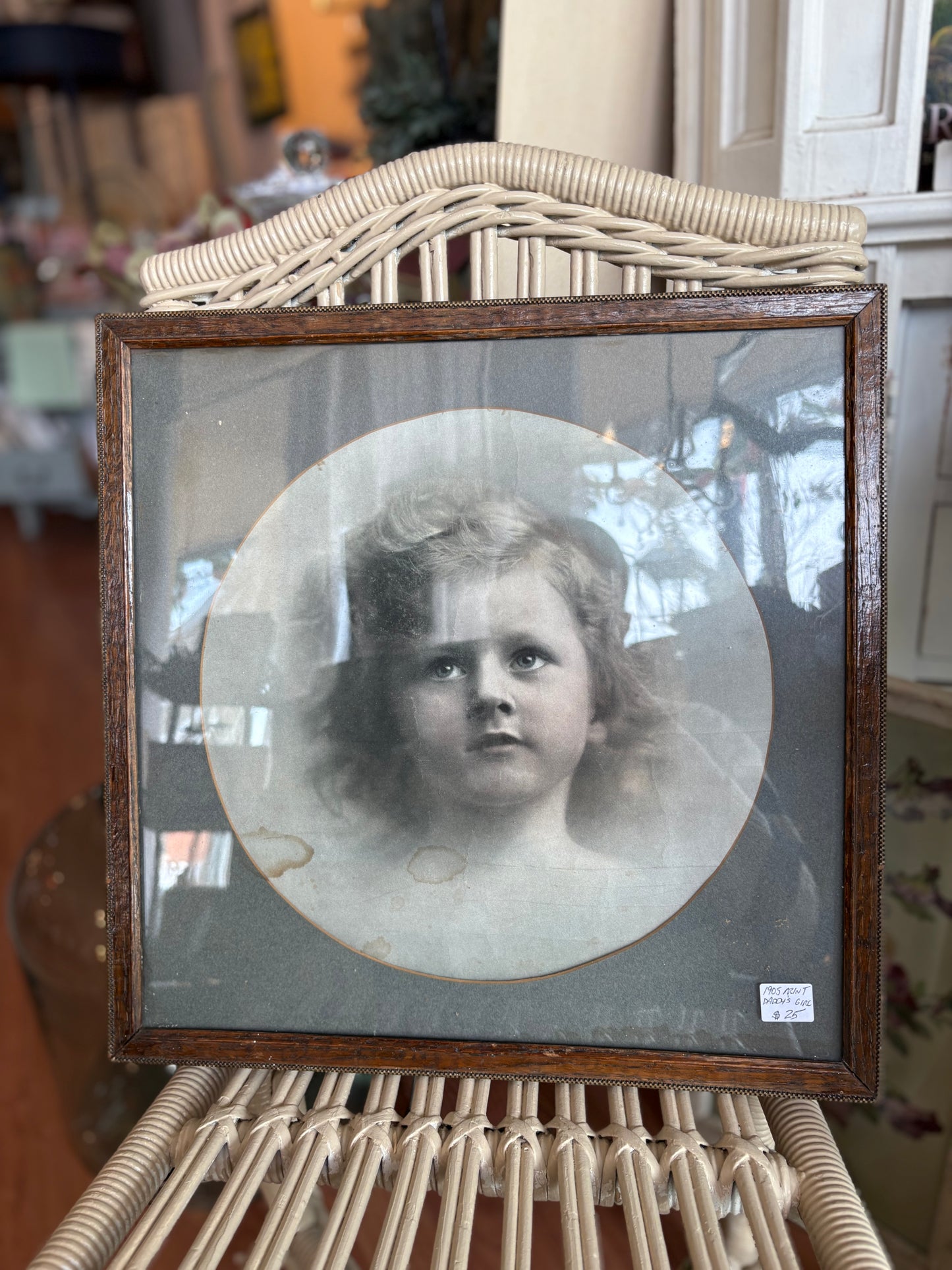 1905 Framed Print “Daddy’s Girl”