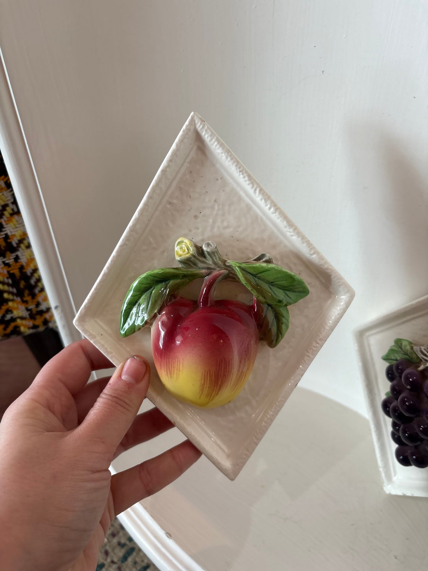 Ceramic Fruit Wall Plaques