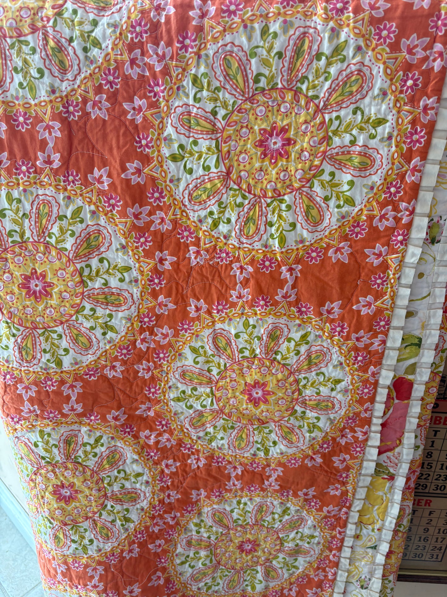 Dena Double Sided Quilt - 90x140 inches (2 available)