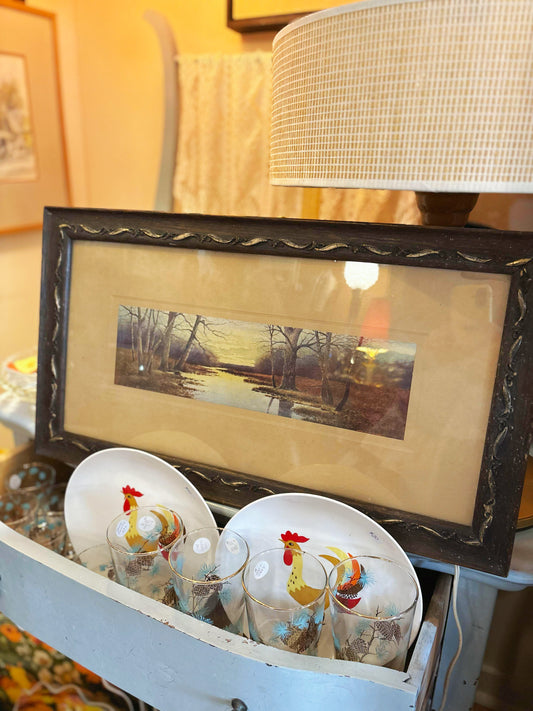 1905 Print in Original Frame