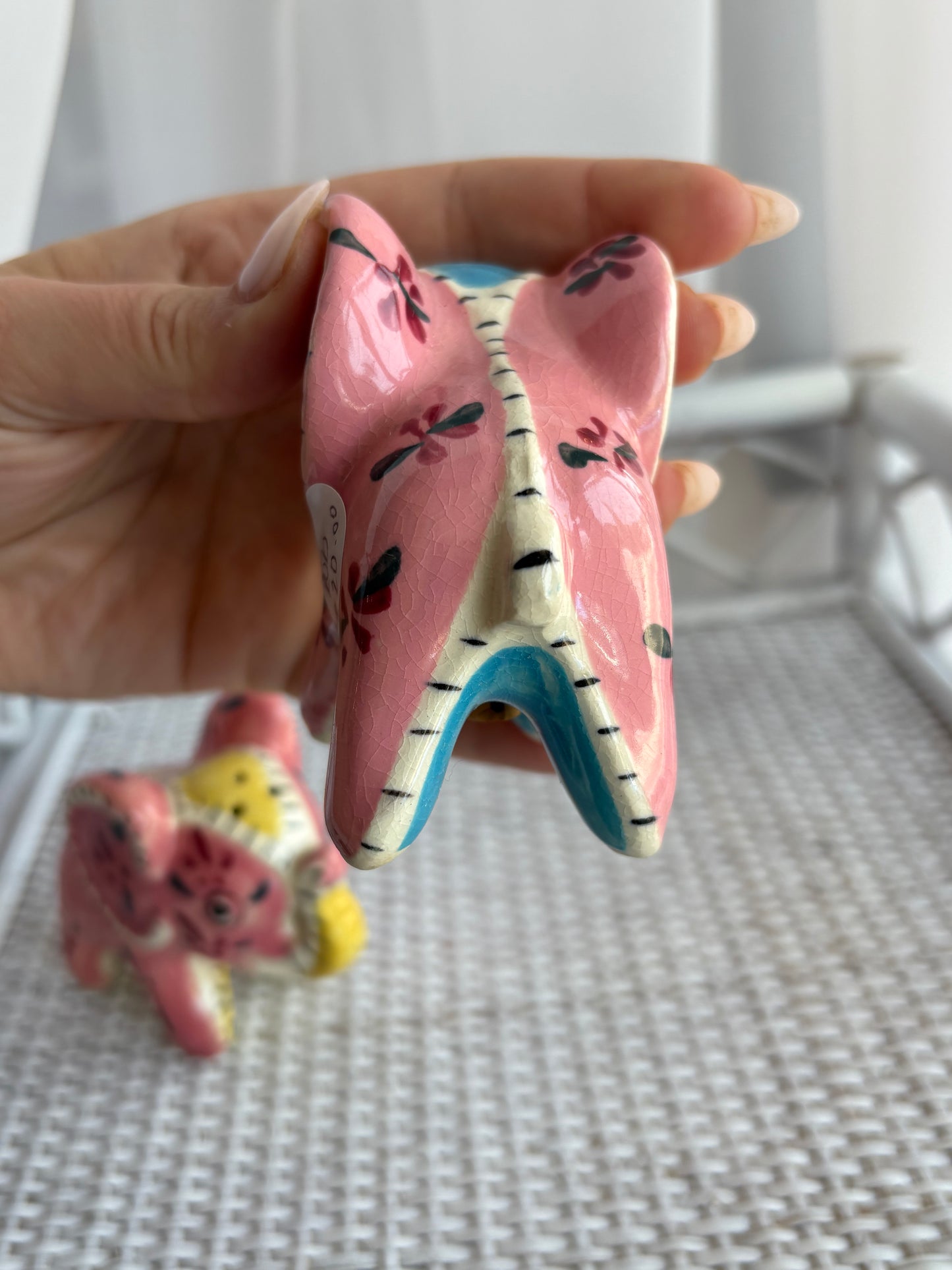 Ceramic Elephant Salt & Pepper Shakers