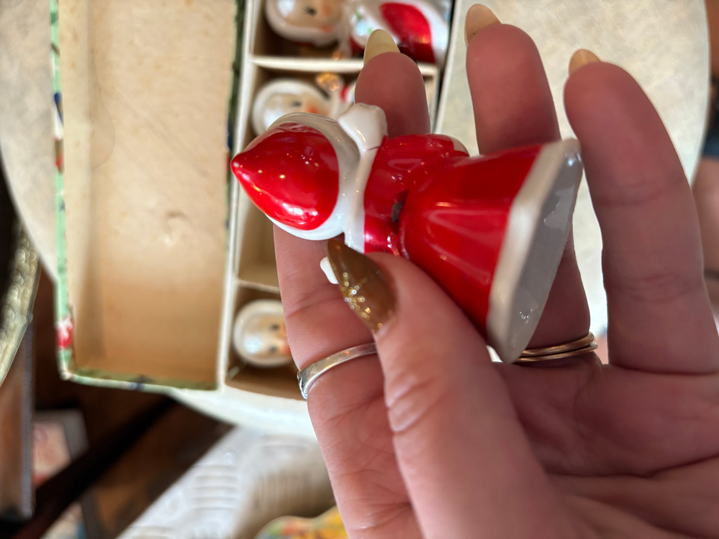 Christmas Angel bells - made in Japan set of 5